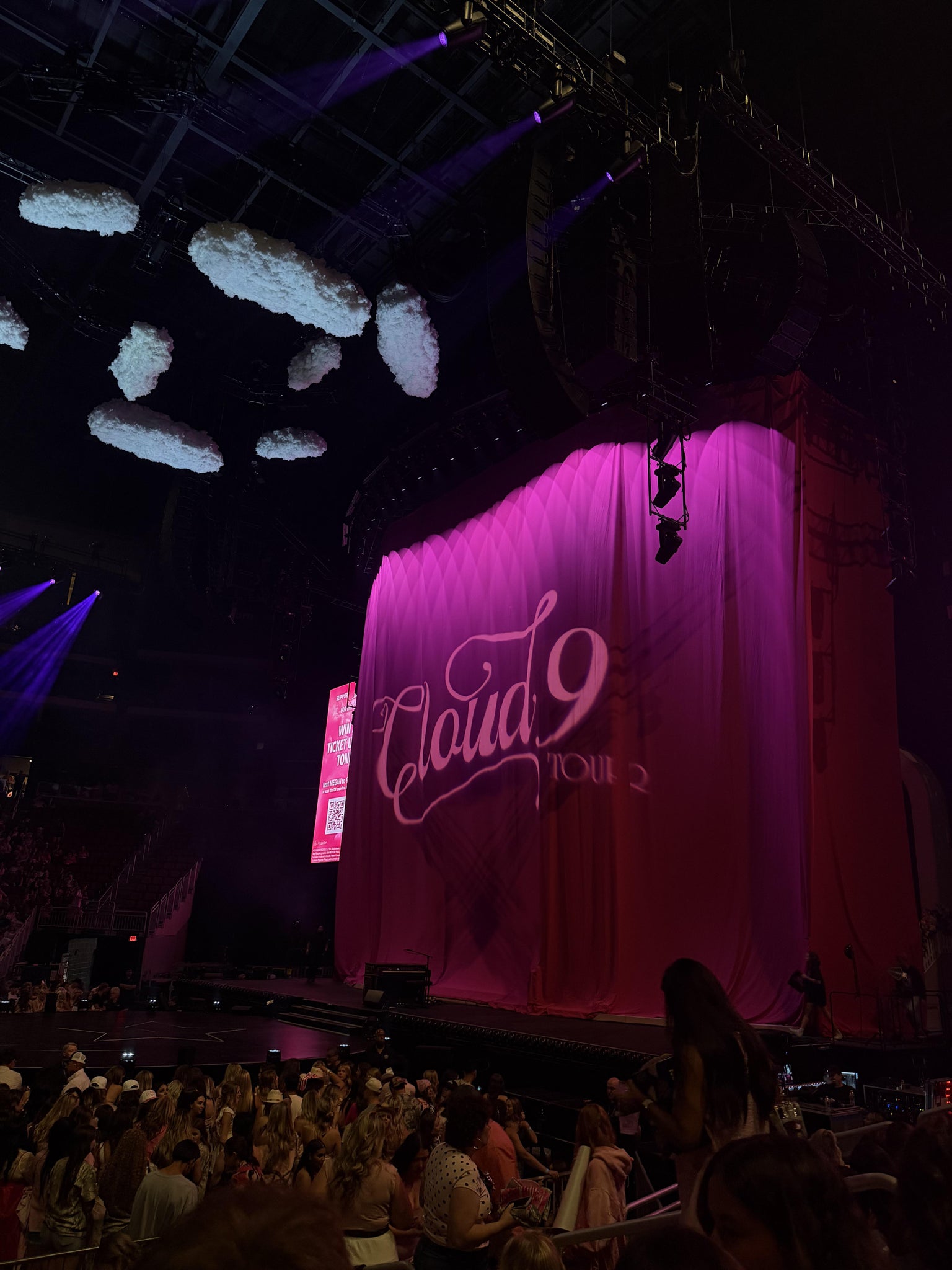 Real Fan View taken from Section 110 at Desert Diamond Arena by Aleicia P