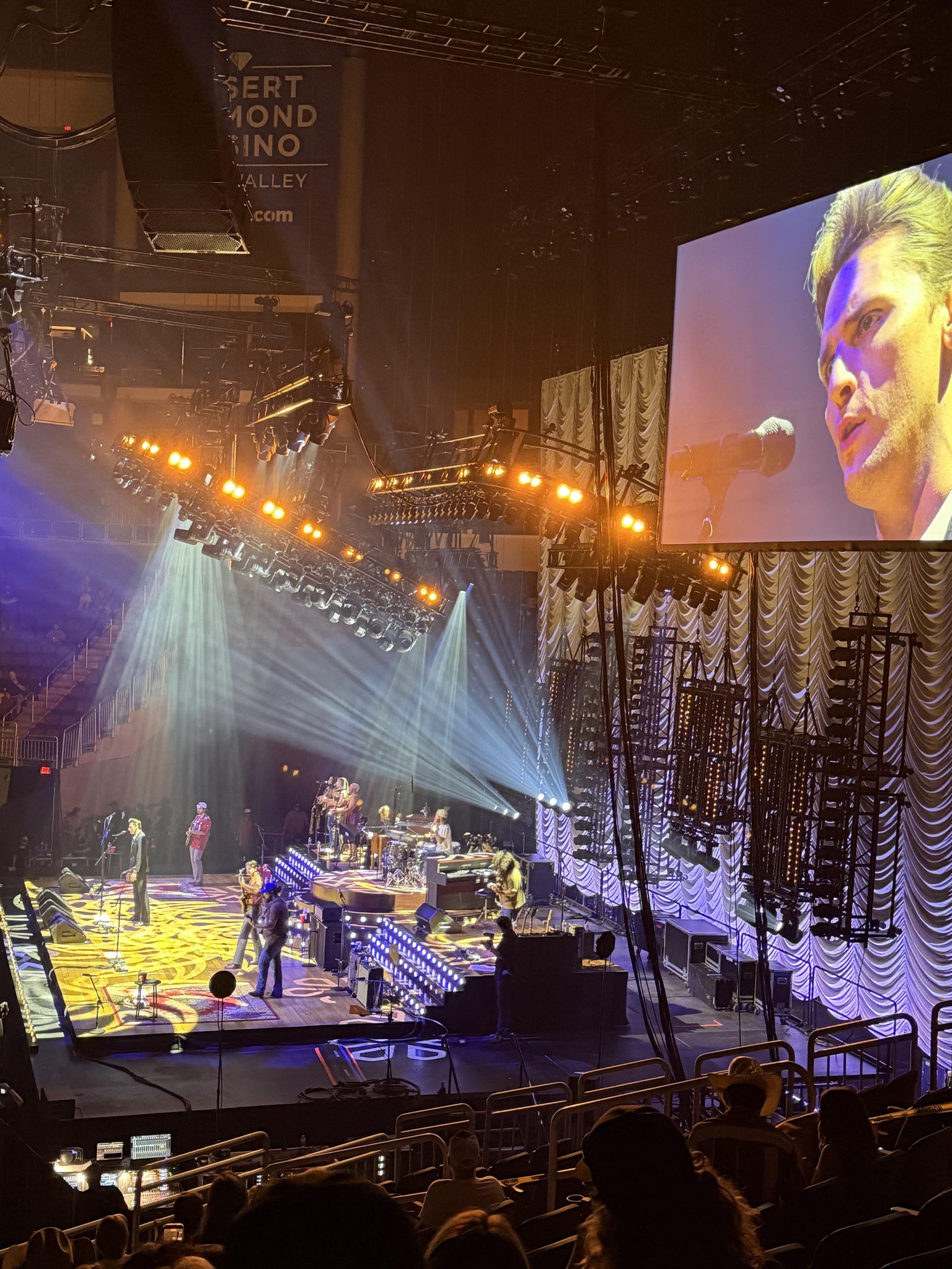Real Fan View taken from Section 110 at Desert Diamond Arena by Sara B