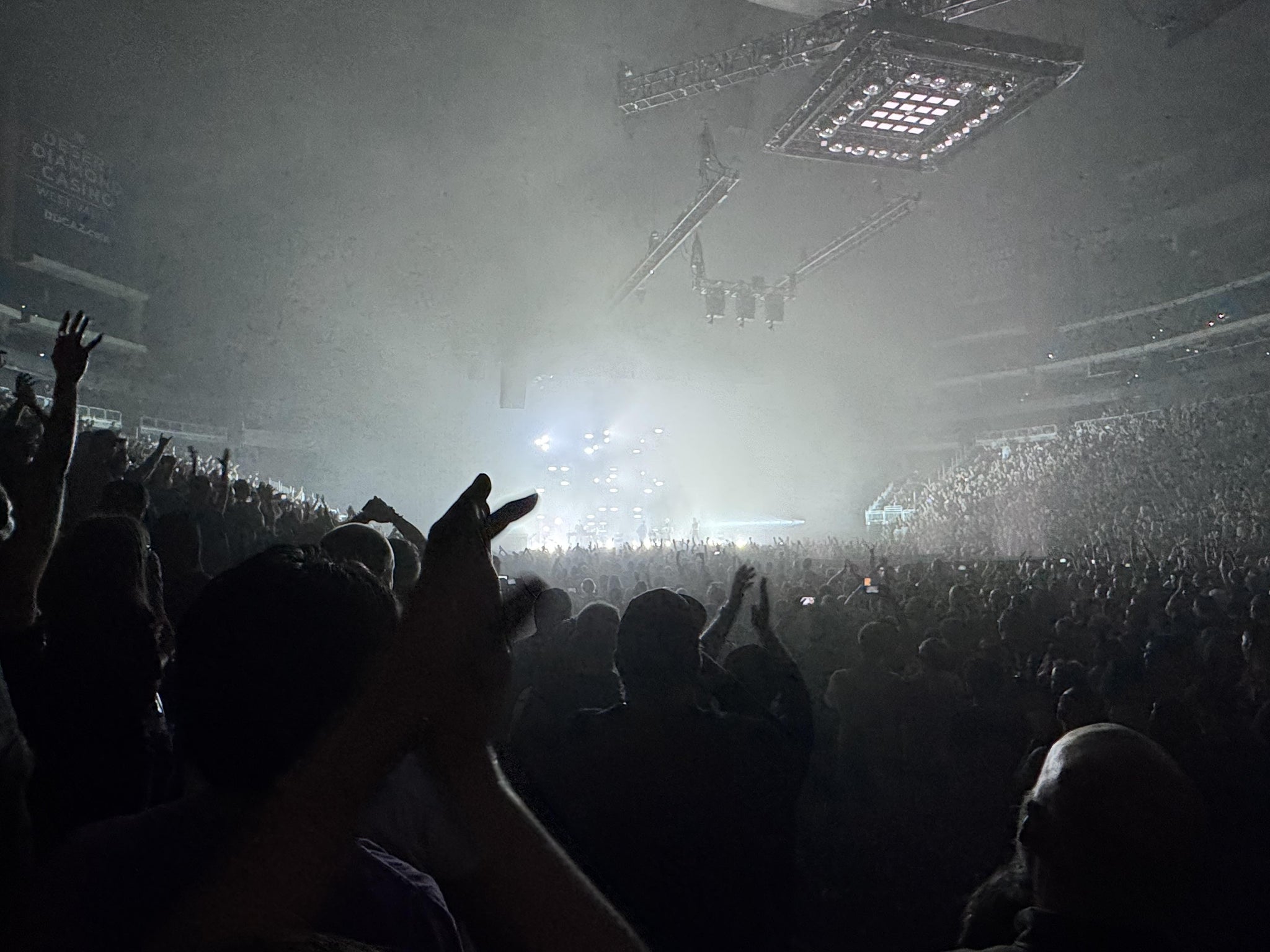 Real Fan View taken from Section 121 at Desert Diamond Arena by Michael S