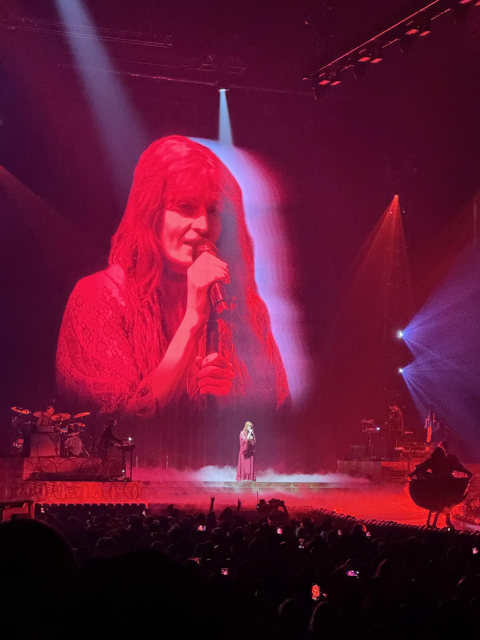 Real Fan View taken from Section 122 at Desert Diamond Arena by Michael S
