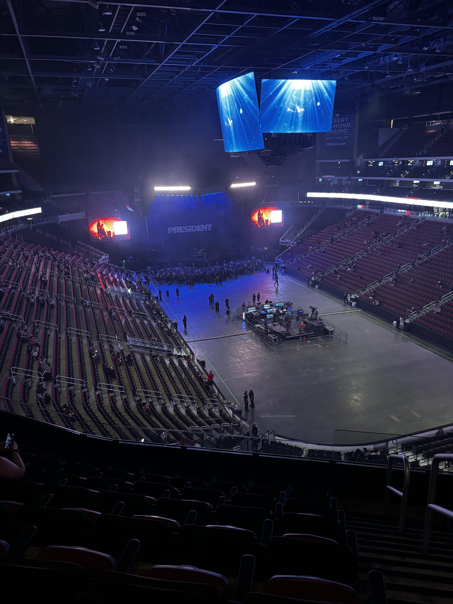 Real Fan View taken from Section 226 at Desert Diamond Arena by Janelle A