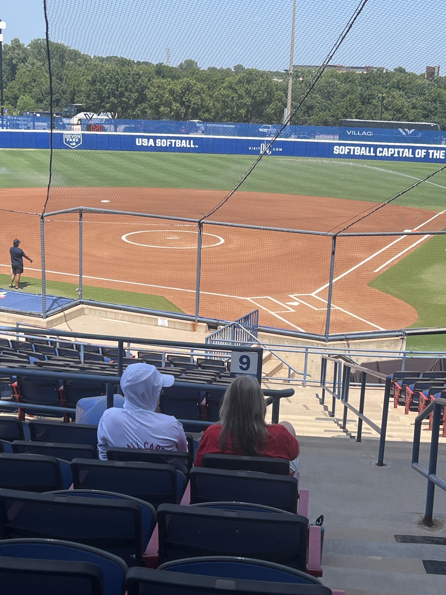 Real Fan View taken from Section 9 at Devon Park by Jill S
