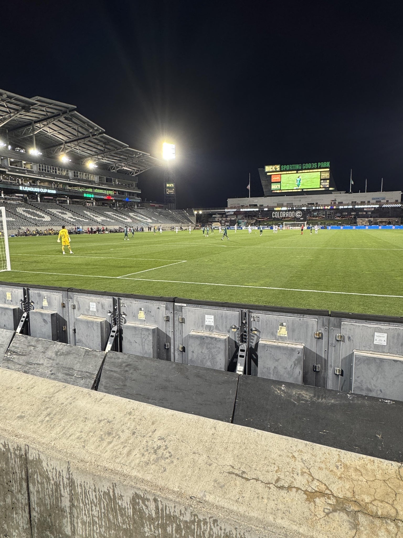 Real Fan View taken from Section 116 at Dick's Sporting Goods Park by Alexander O