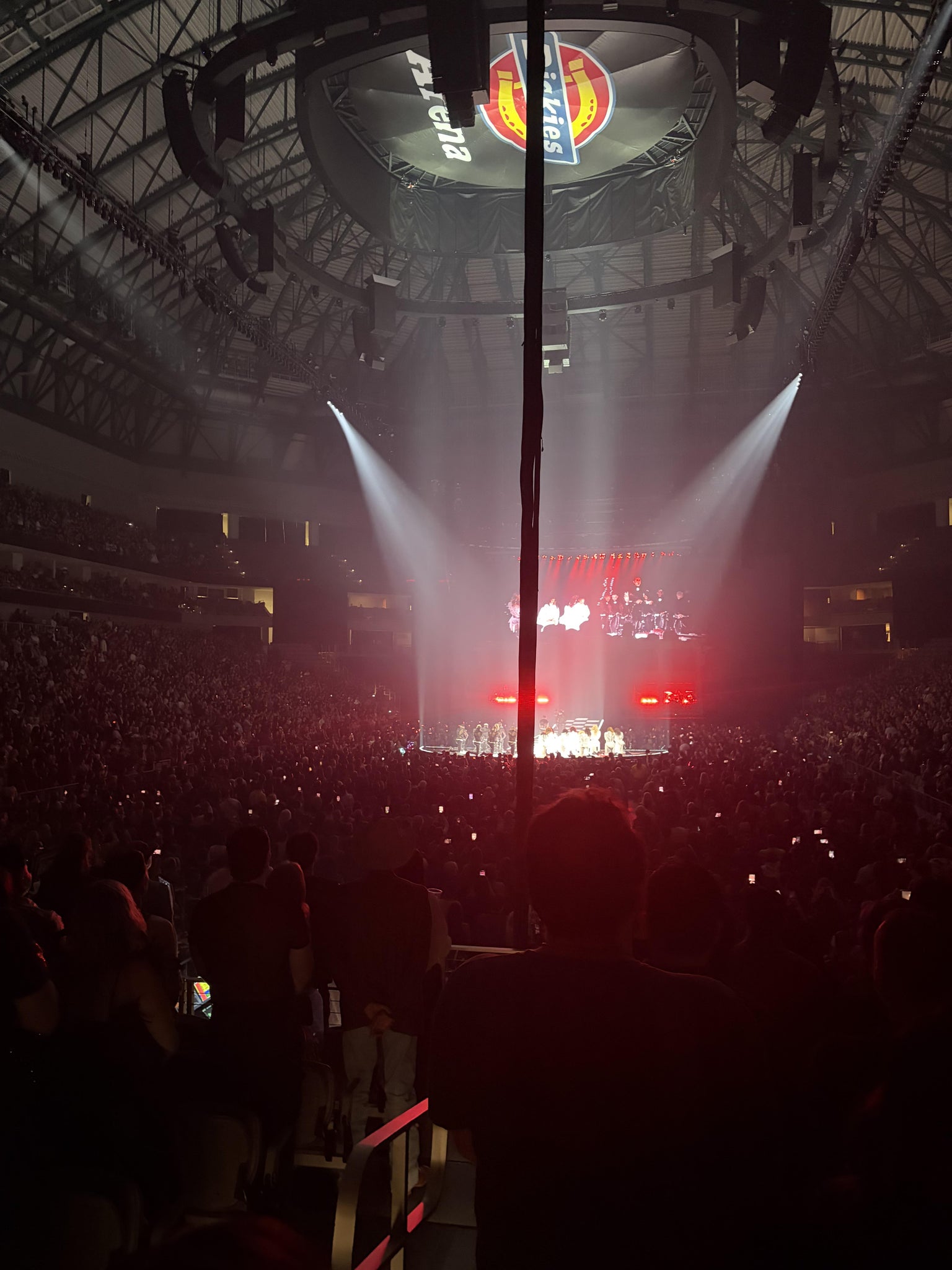 Real Fan View taken from Section 114 at Dickies Arena by Stone C