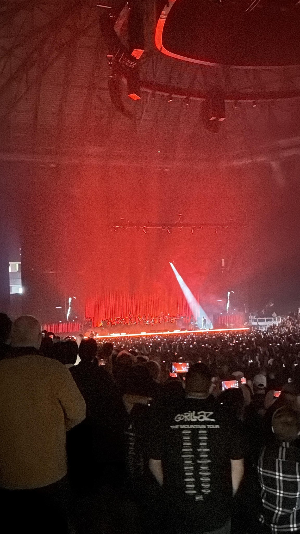 Vue réelle des fans prise de la Section 119 au site Dickies Arena par Michelle M