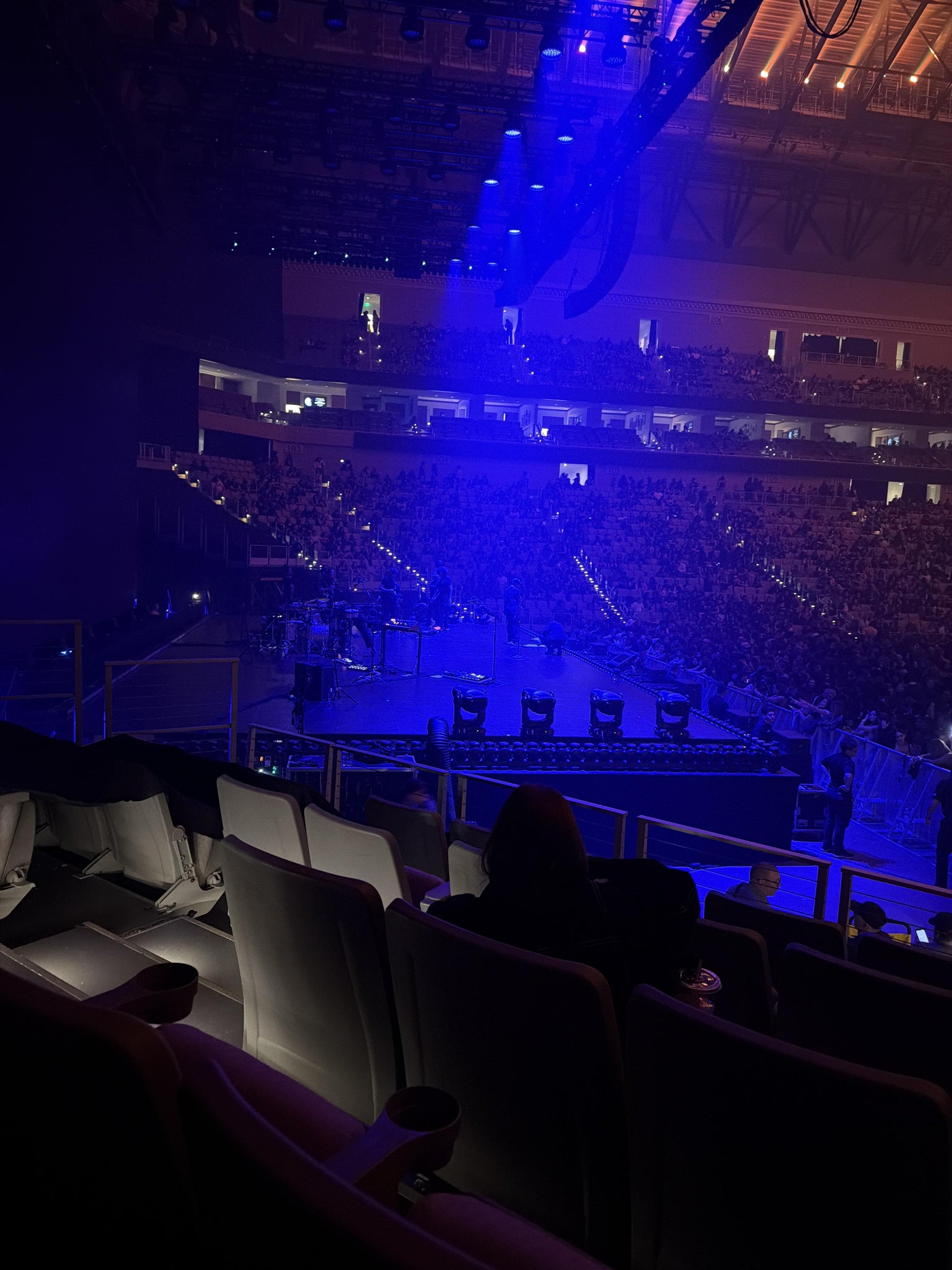 Real Fan View taken from Section 127 at Dickies Arena by Jennifer E