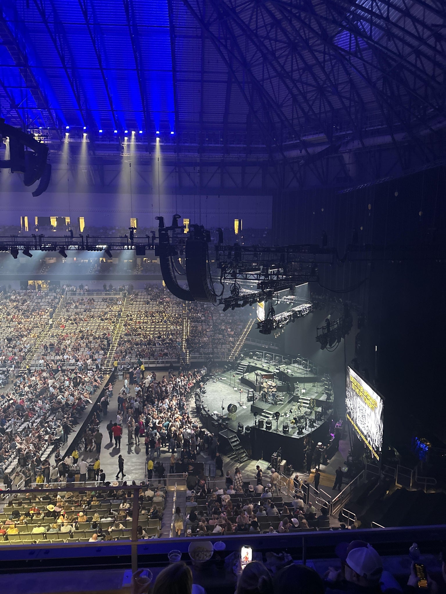 Real Fan View taken from Section 204 at Dickies Arena by Jamie C
