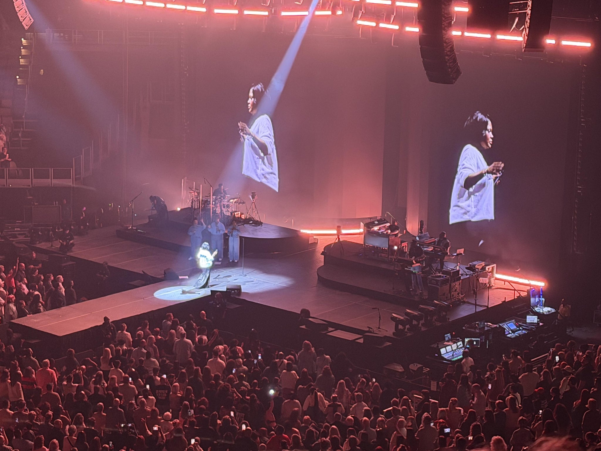 Real Fan View taken from Section 208 at Dickies Arena by Fernando G