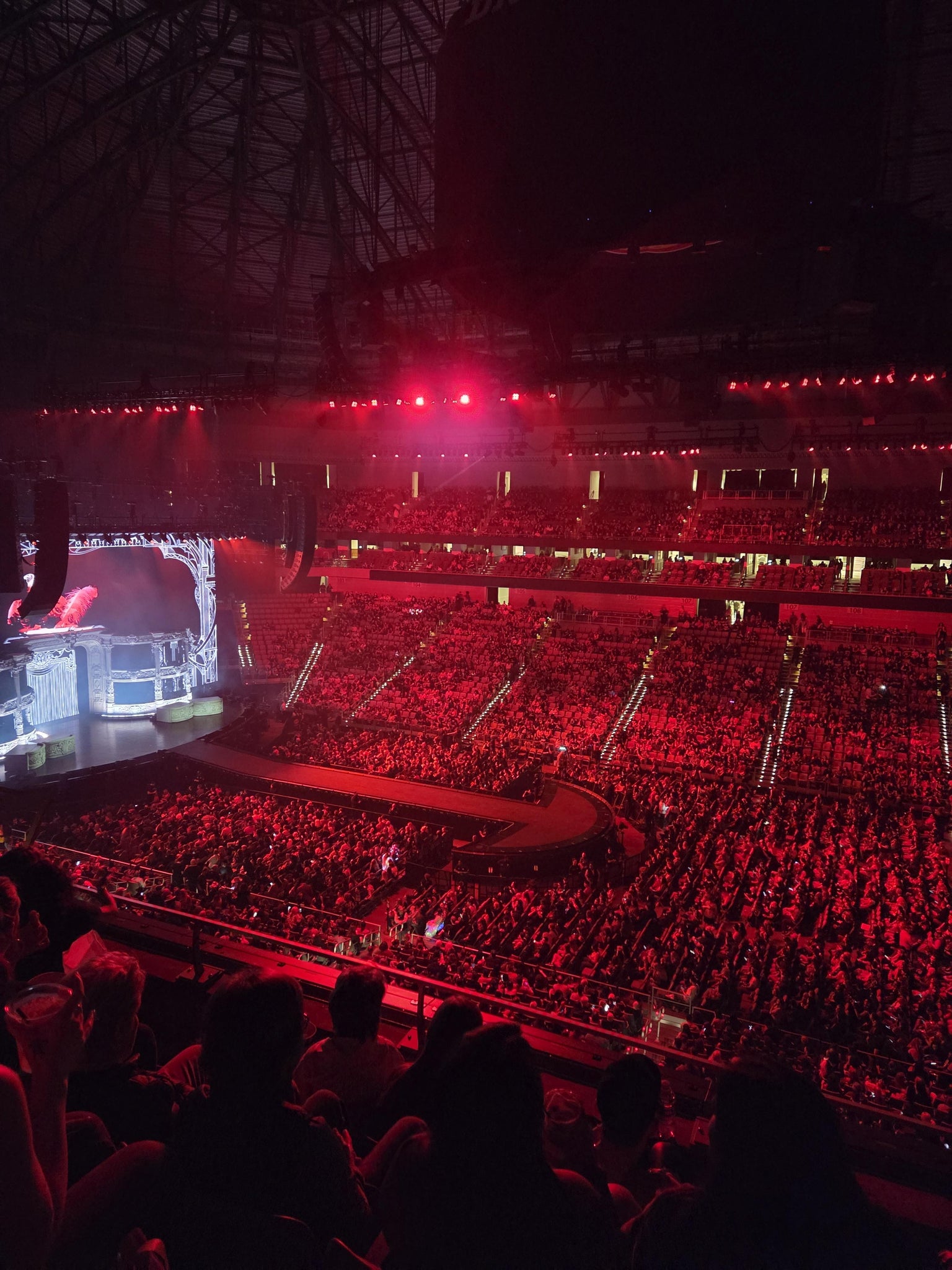 Real Fan View taken from Section 222 at Dickies Arena by Cristina A
