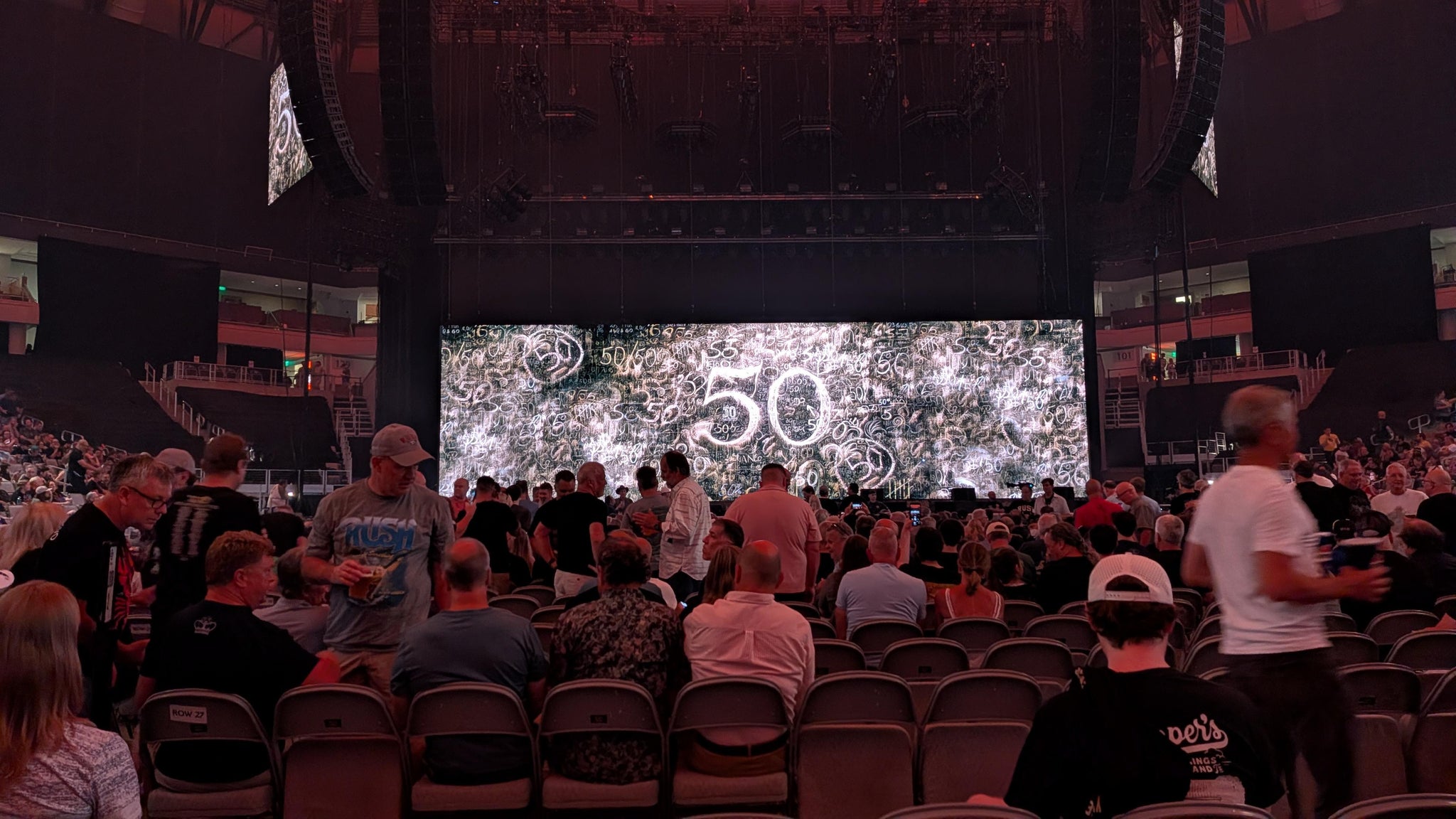 Real Fan View taken from Floor 5 at Dickies Arena by Leigh G