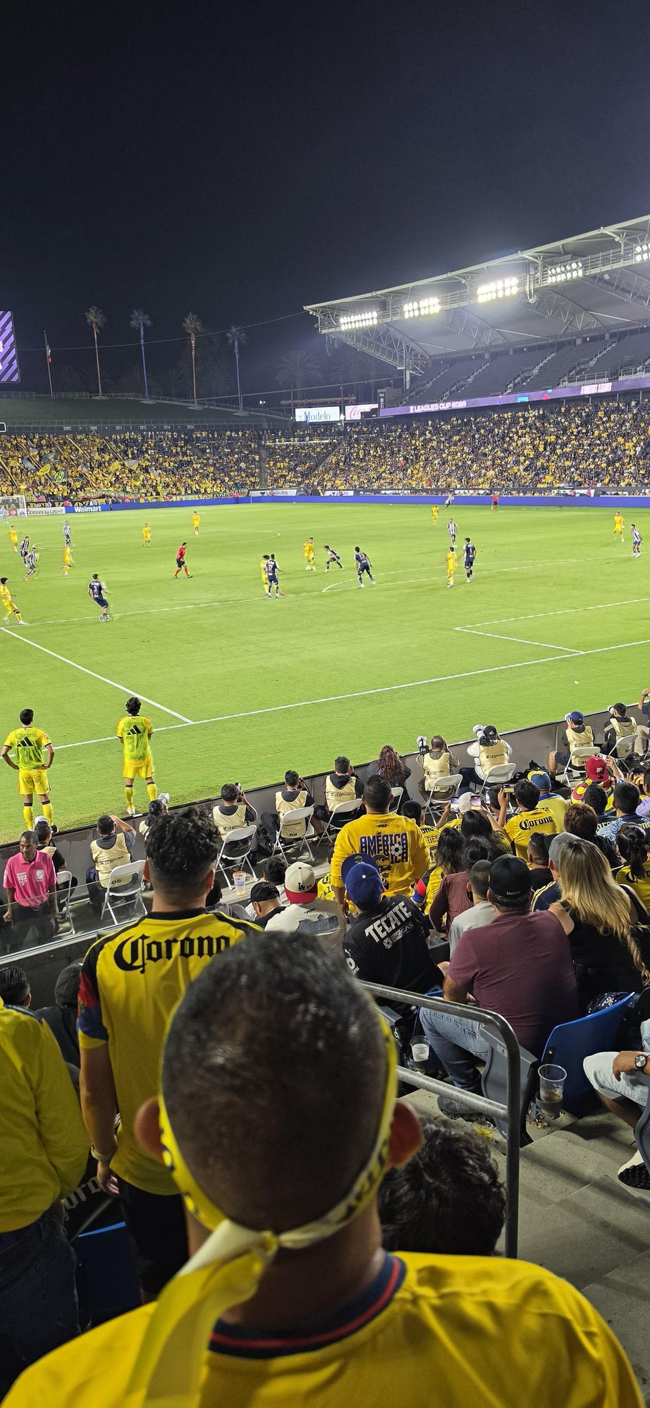 Real Fan View taken from Section 103 at Dignity Health Sports Park by Anonymous User