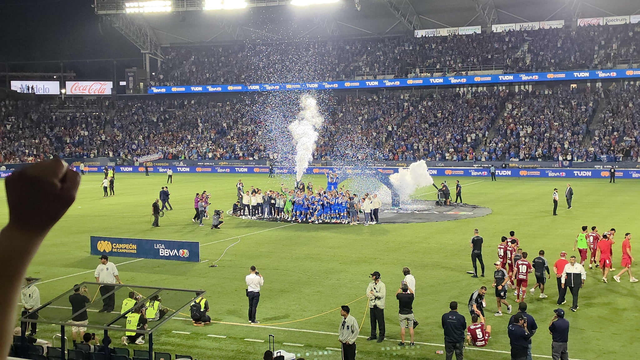 Real Fan View taken from Section 109 at Dignity Health Sports Park by Guillermo e A