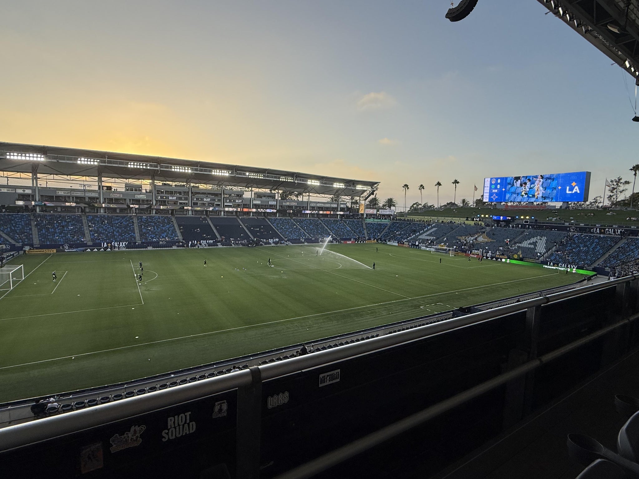Real Fan View taken from Section 235 at Dignity Health Sports Park by Jorge enrique H