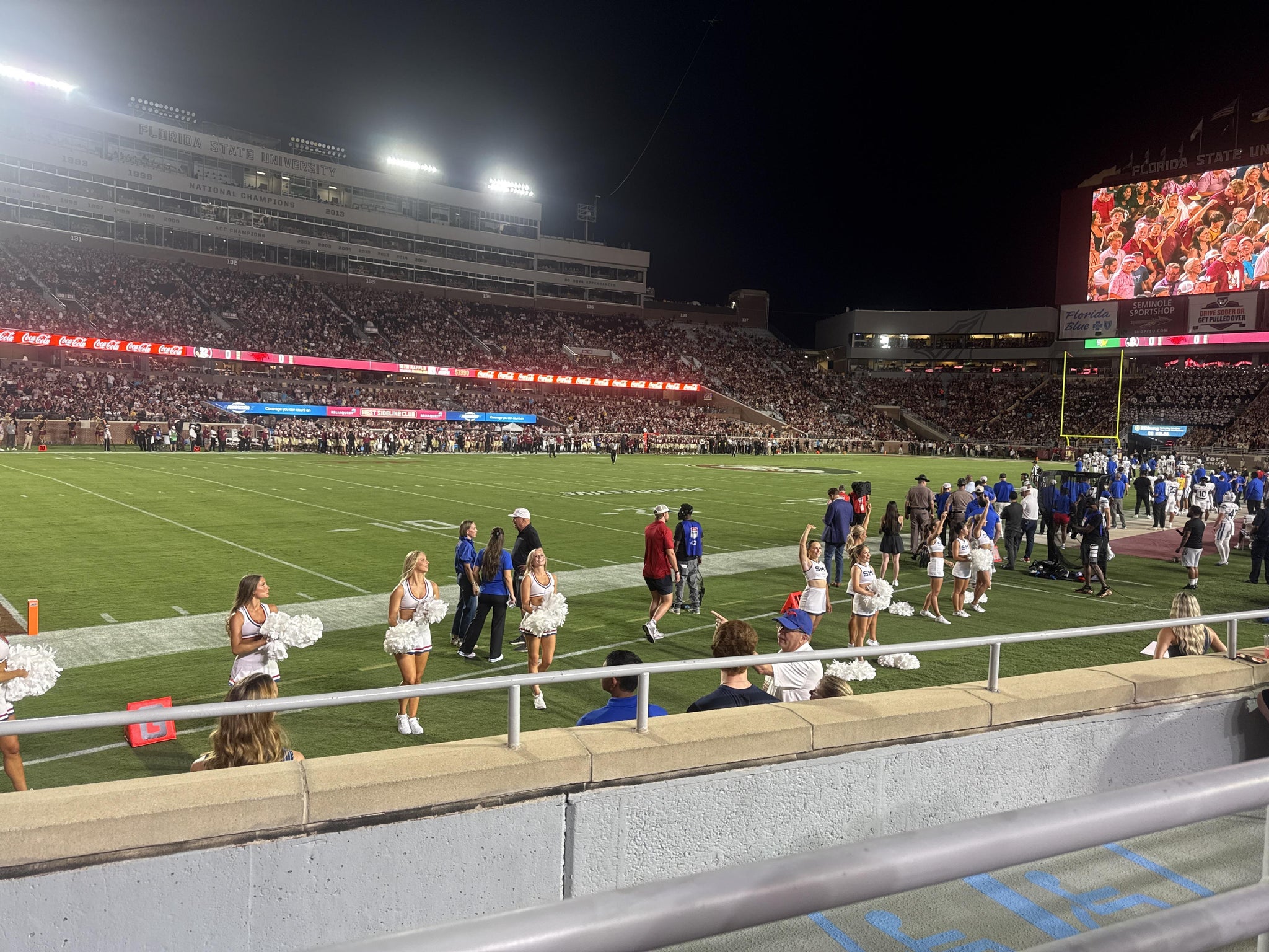 Real Fan View taken from Section 113 at Doak Campbell Stadium by Kendall H