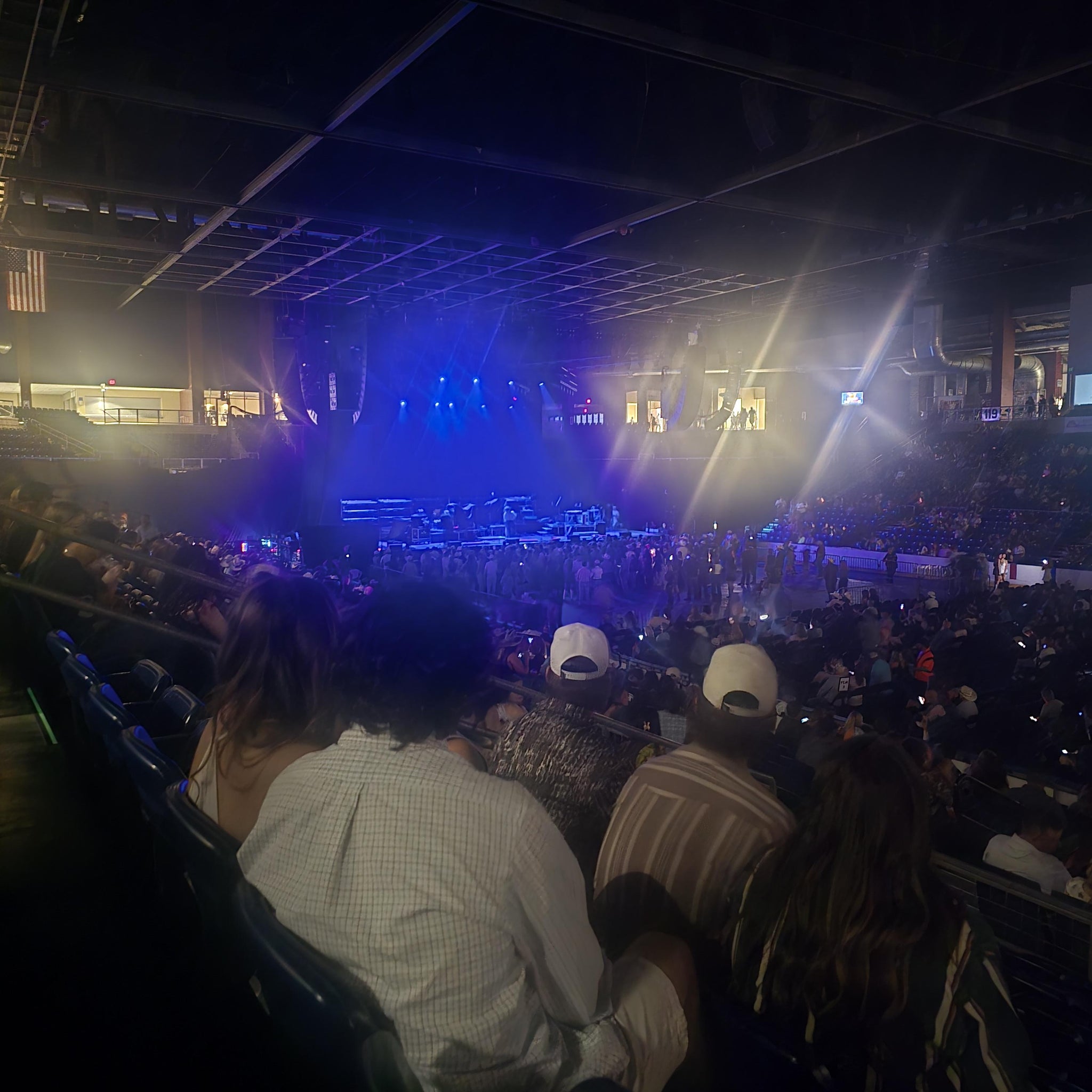 Real Fan View taken from Section 106 at Doggett Ford Park by Traci R
