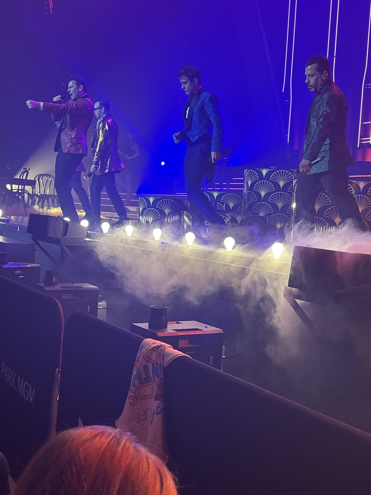 Real Fan View taken from Section 106 at Dolby Live at Park MGM by Claudia A