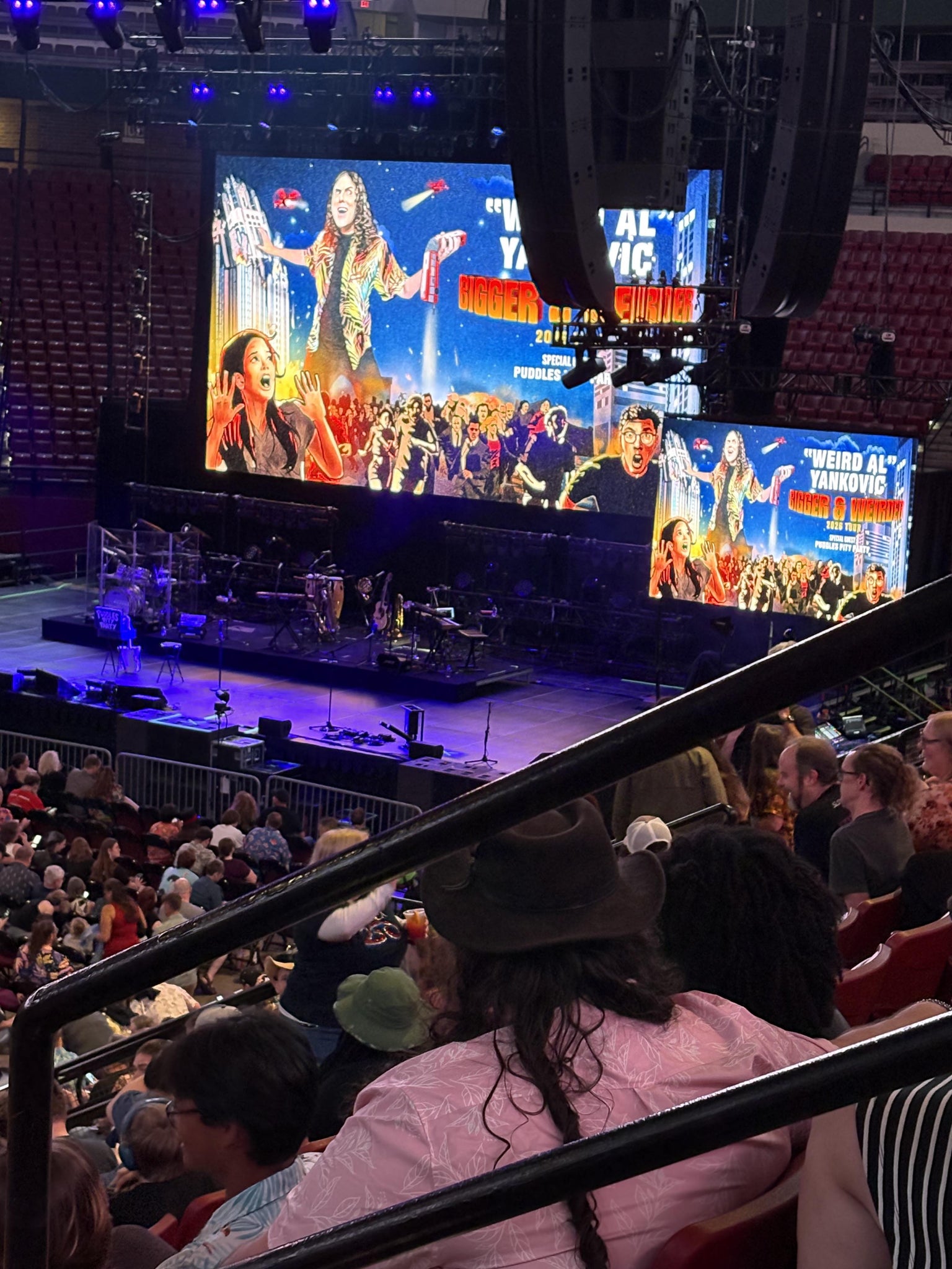 Real Fan View taken from Section 123 at Donald L. Tucker Civic Center by Holly H