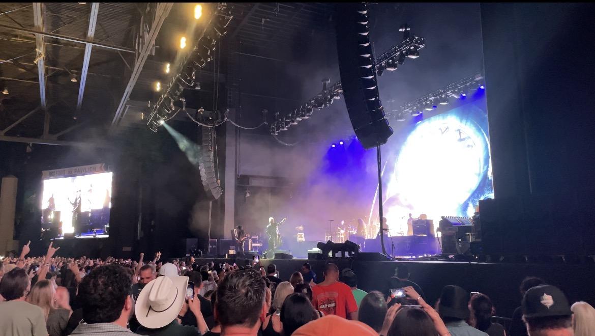 Real Fan View taken from Lower 100 at Dos Equis Pavilion by Christina C