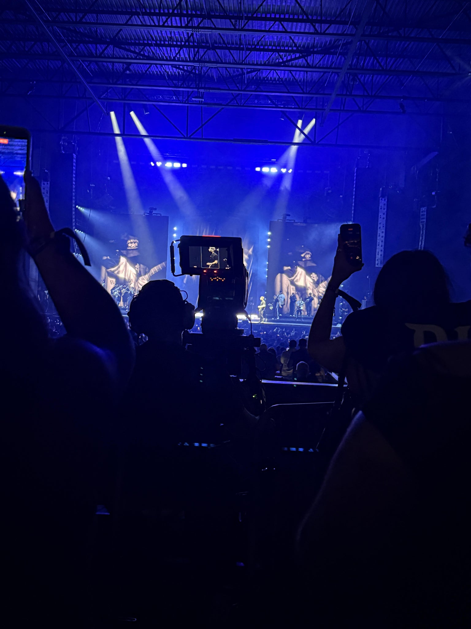 Vue réelle des fans prise de la Upper 202 au site Dos Equis Pavilion par Guadalupe V