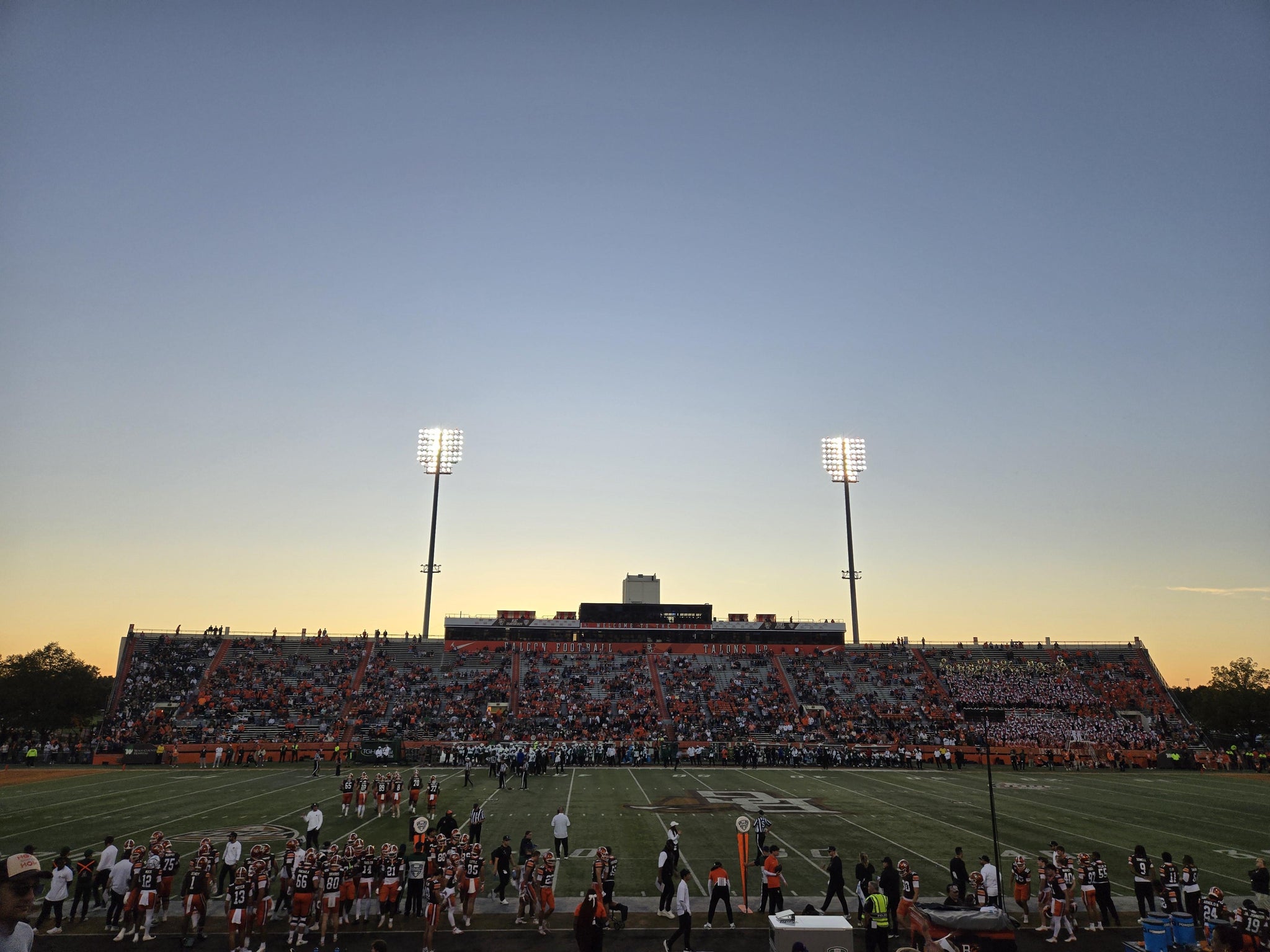 Real Fan View taken from Section 14 B at Doyt Perry Stadium by Keith B