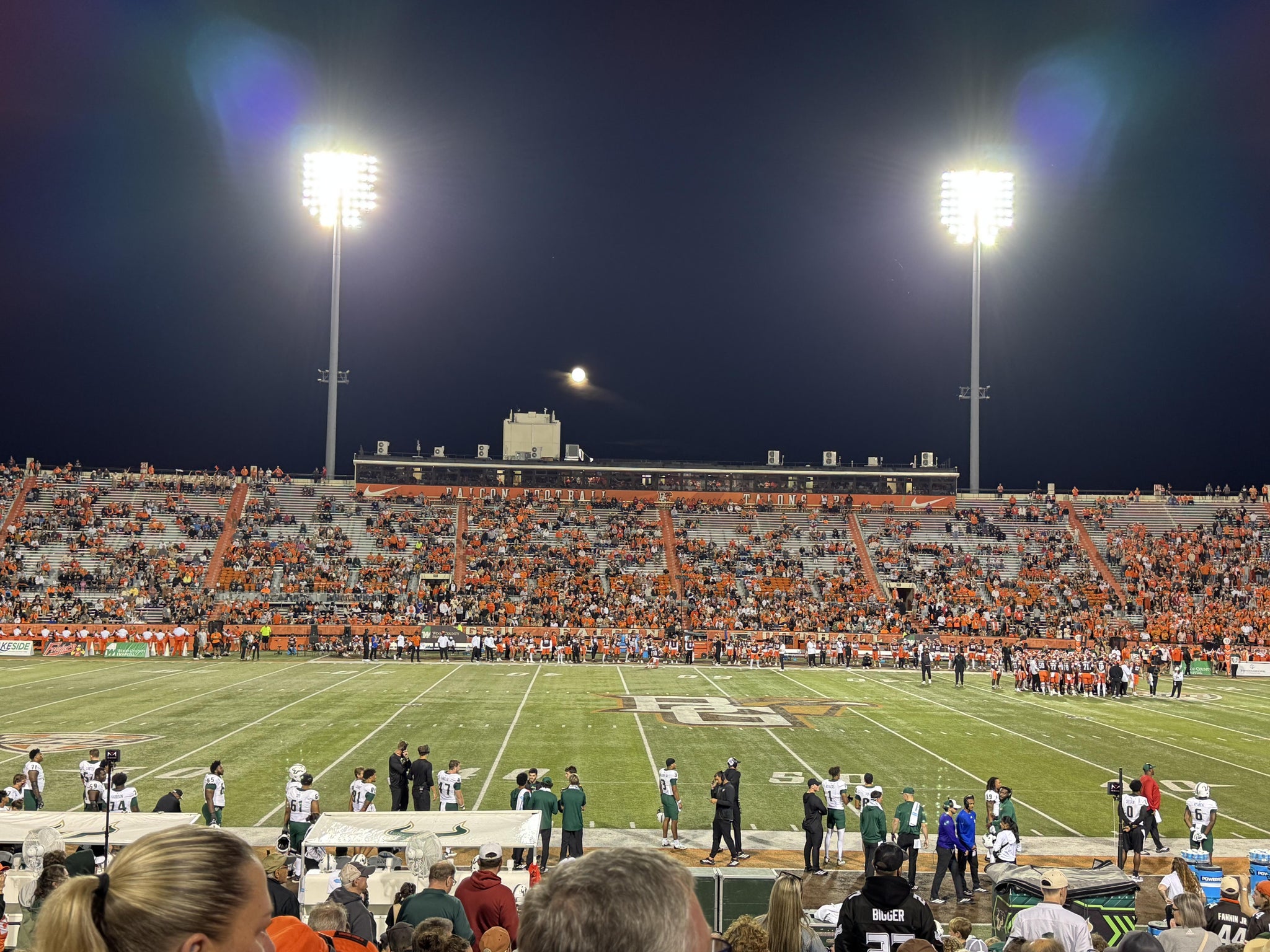 Real Fan View taken from Section 15 U at Doyt Perry Stadium by David W