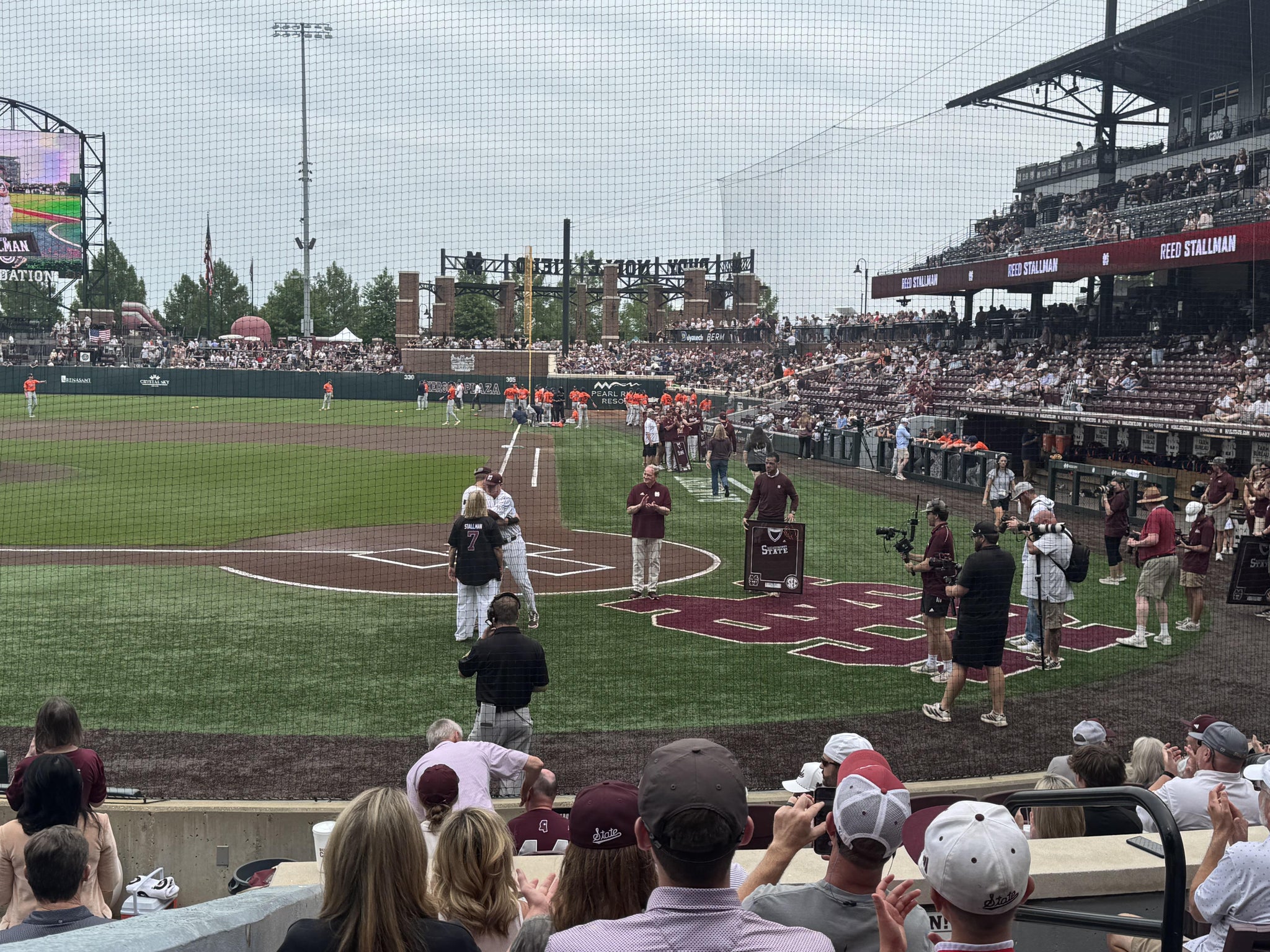 Real Fan View taken from Section 110 at Dudy Noble Field by Gary B