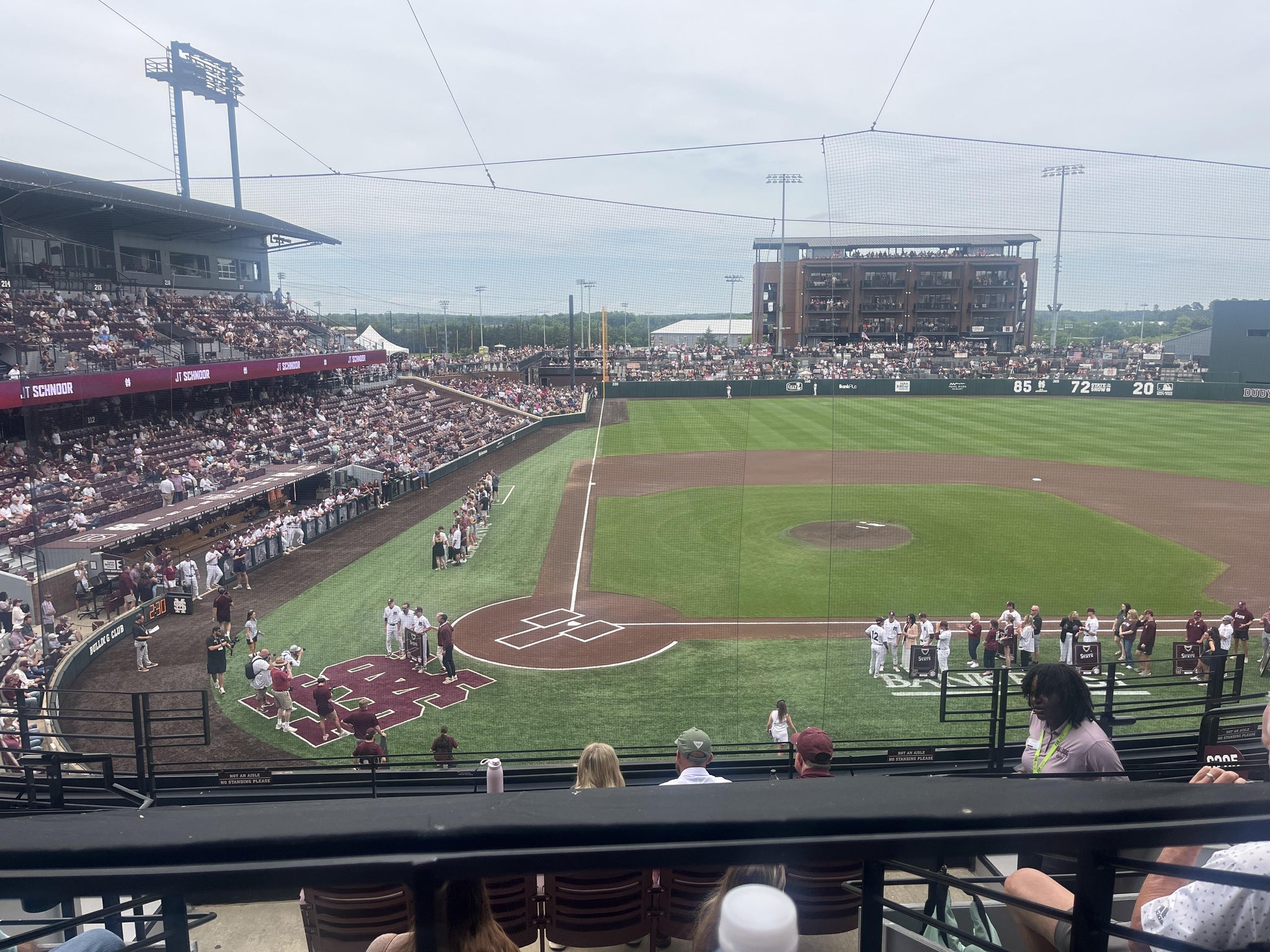 Real Fan View taken from Section 205 at Dudy Noble Field by Christine J