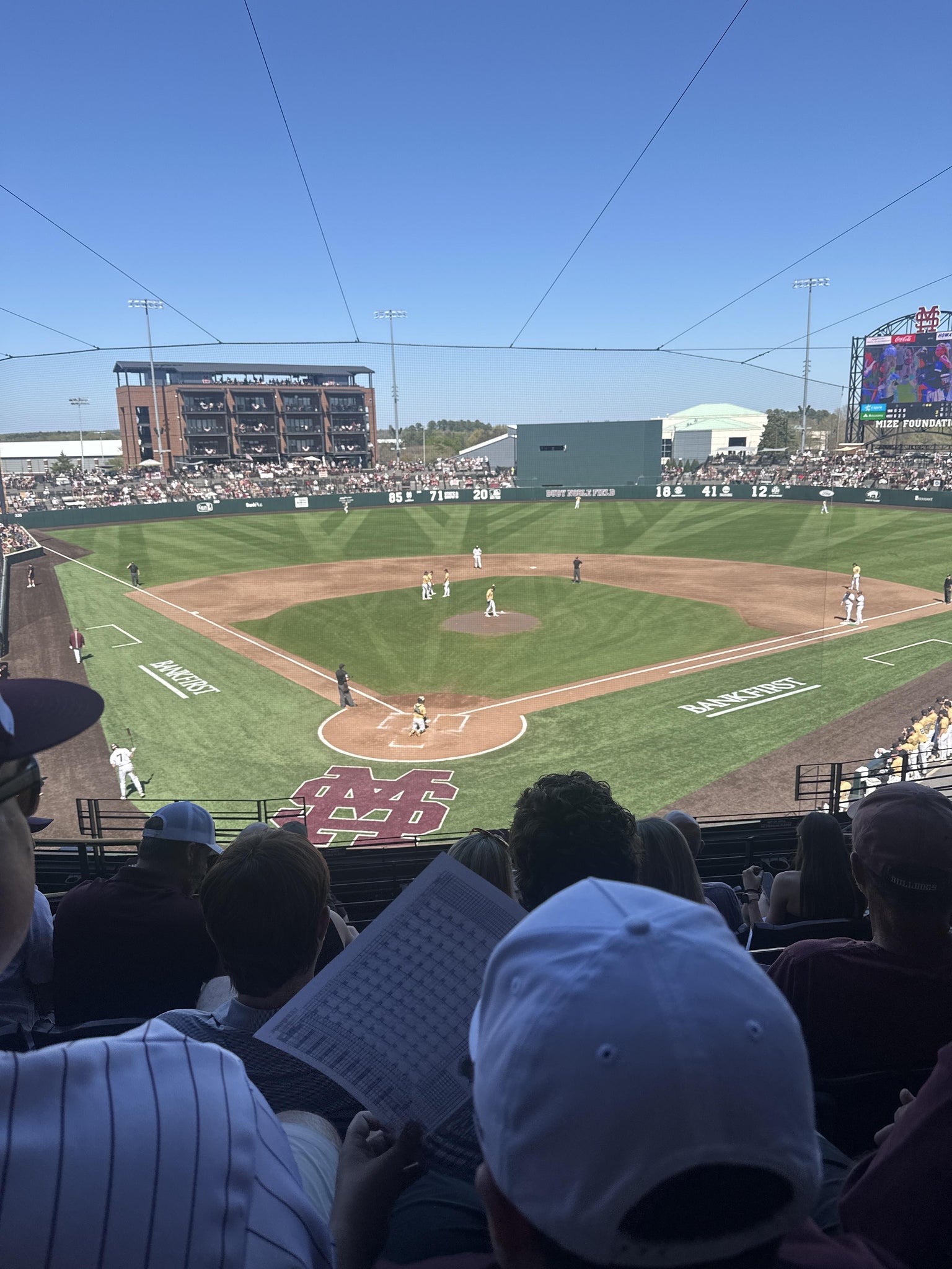 Real Fan View taken from Section 207 at Dudy Noble Field by Shannon H
