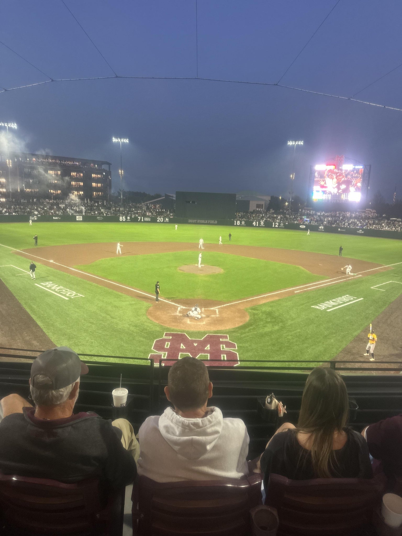 Real Fan View taken from Section 208 at Dudy Noble Field by Anonymous User
