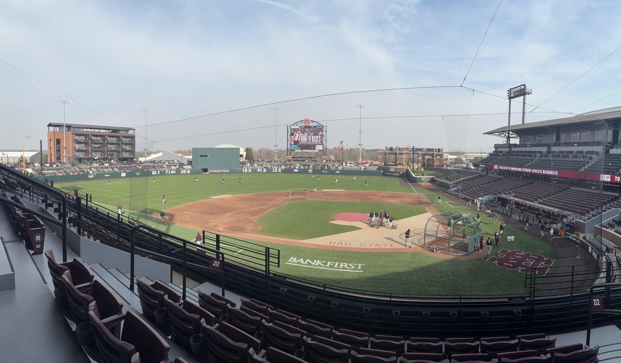 Real Fan View taken from Section 212 at Dudy Noble Field by Tyler V