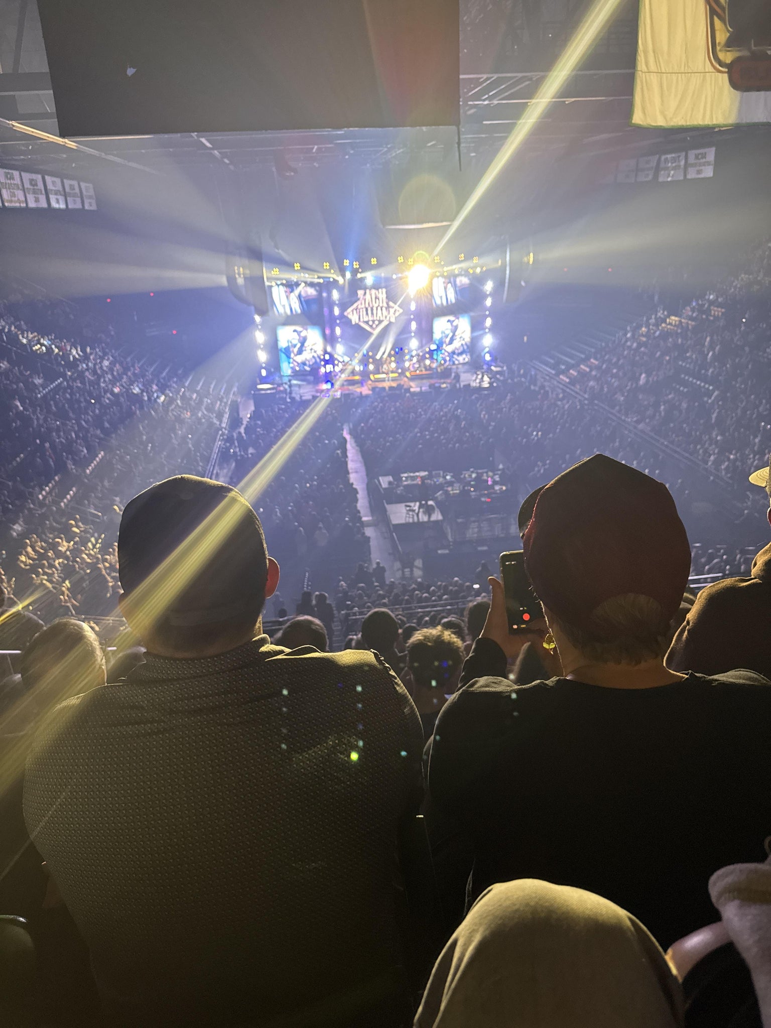 Real Fan View taken from Section 109 at EagleBank Arena by Steven  P