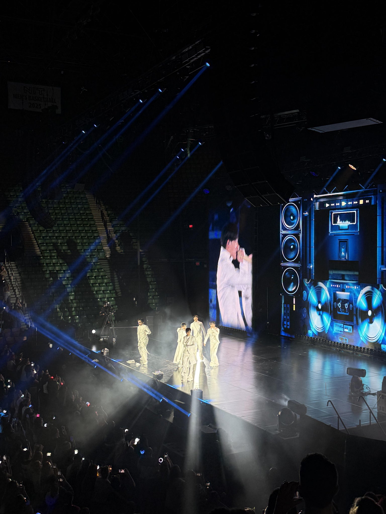 Real Fan View taken from Section 130 at EagleBank Arena by Erin M