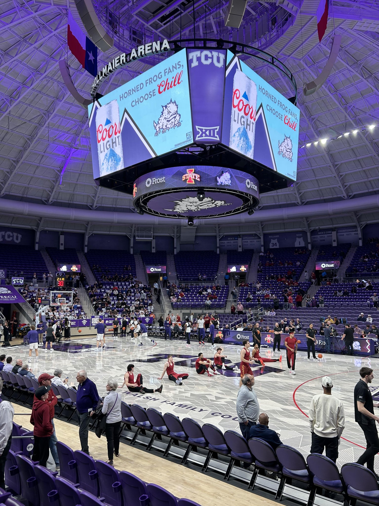 Real Fan View taken from Section 118 at Ed & Rae Schollmaier Arena by Jase B