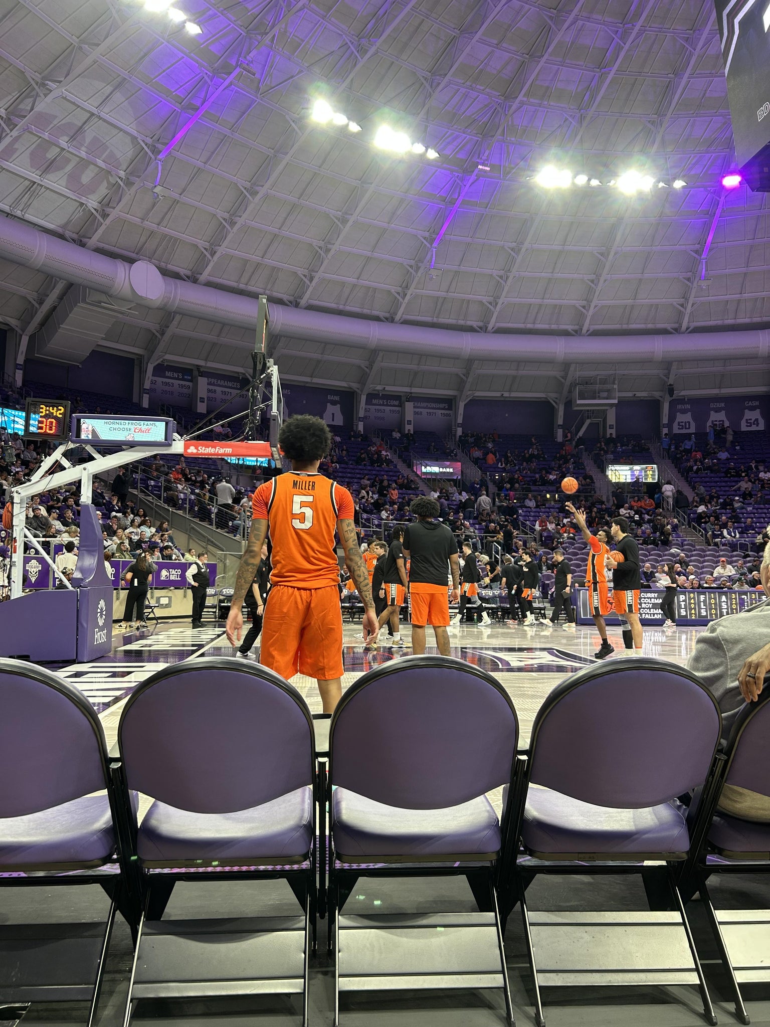 Real Fan View taken from Section 3 at Ed & Rae Schollmaier Arena by Jase B