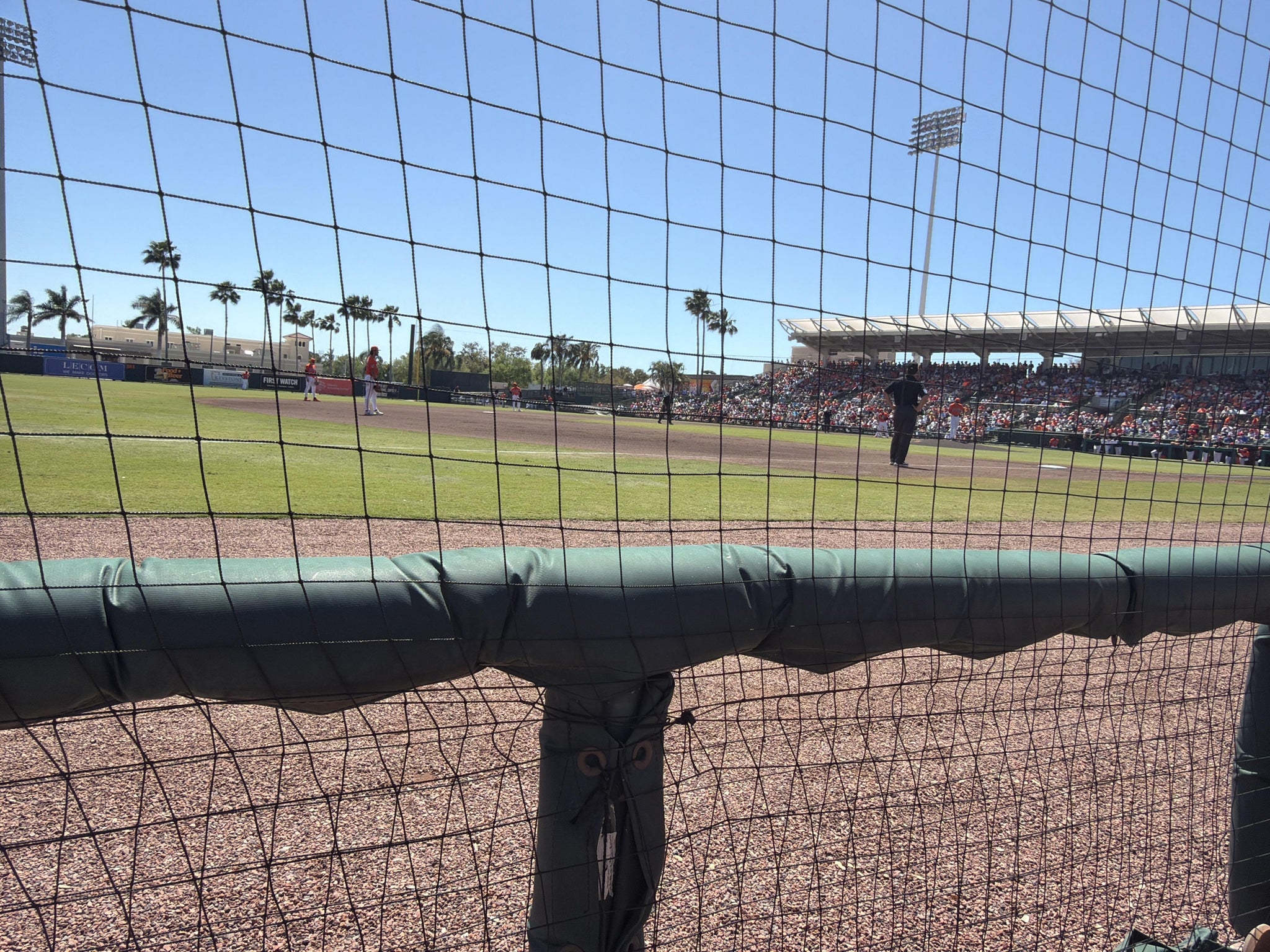Real Fan View taken from Section 122 at Ed Smith Stadium by Nick F