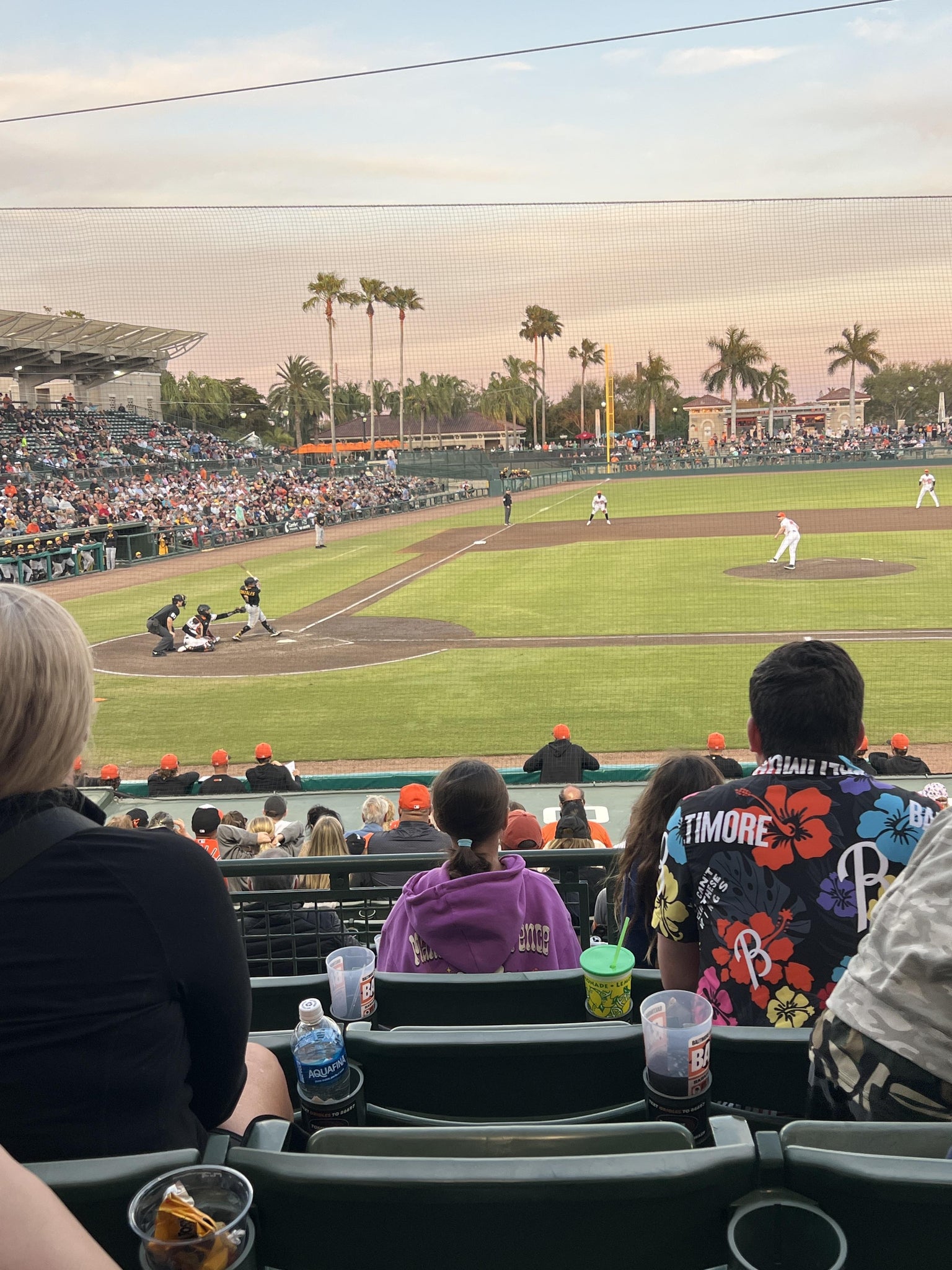 Real Fan View taken from Section 210 at Ed Smith Stadium by Mark M