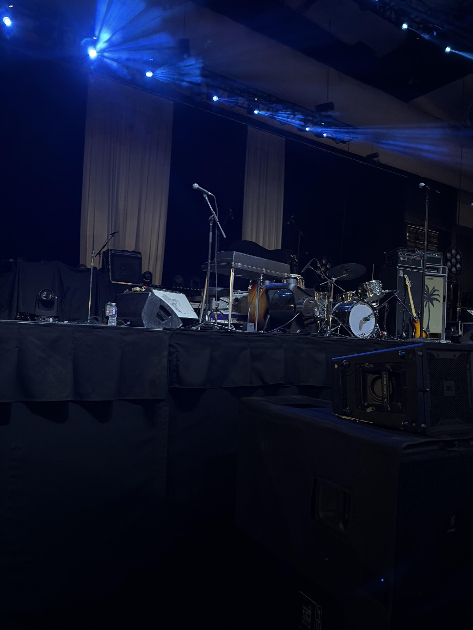Real Fan View taken from GA Floor at El Paso County Coliseum by Leilany J