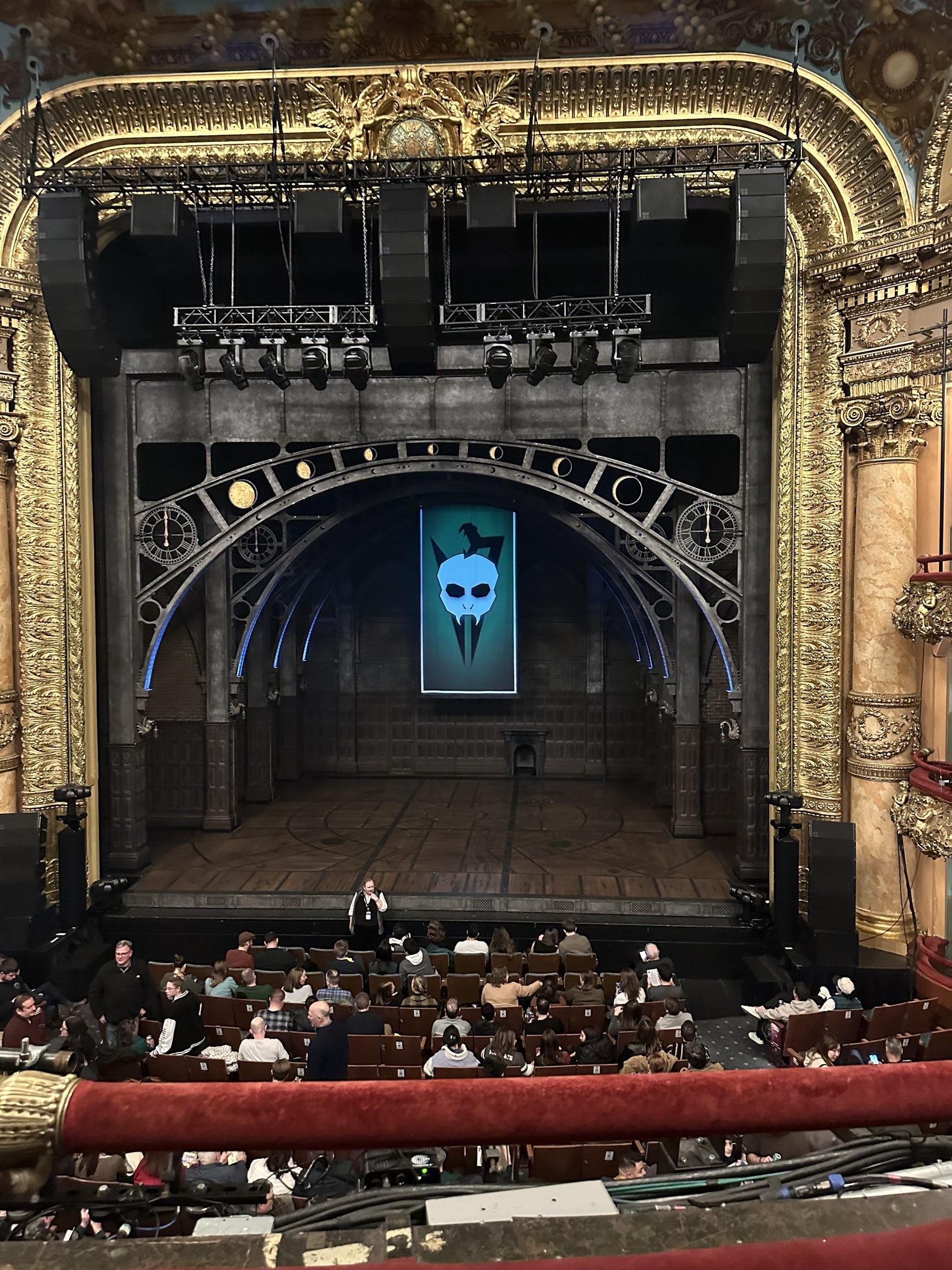 Real Fan View taken from Dress Circle at Emerson Colonial Theatre by Carly M
