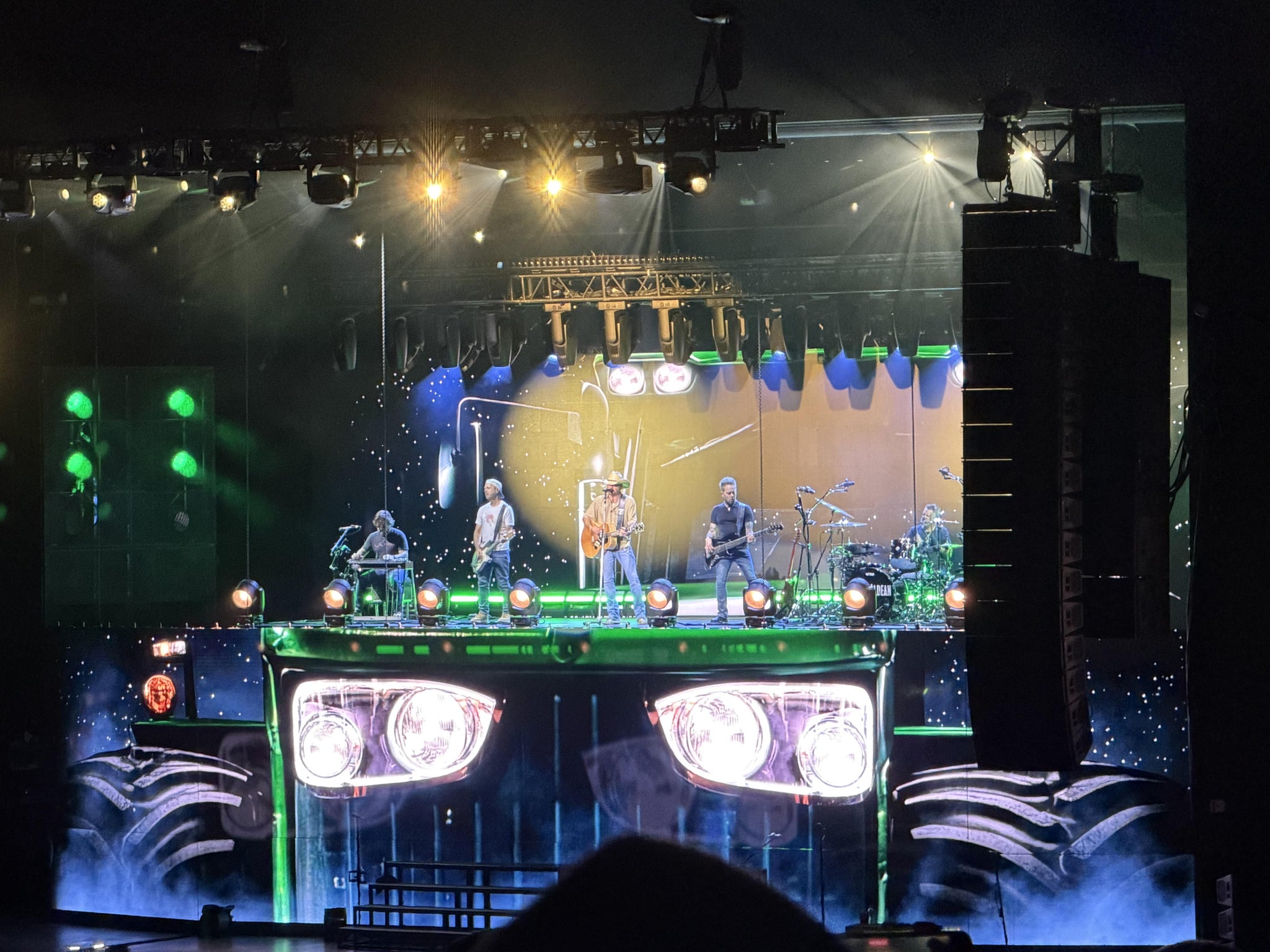 Real Fan View taken from Section 306 at Empower FCU Amphitheater at Lakeview by Pamela K