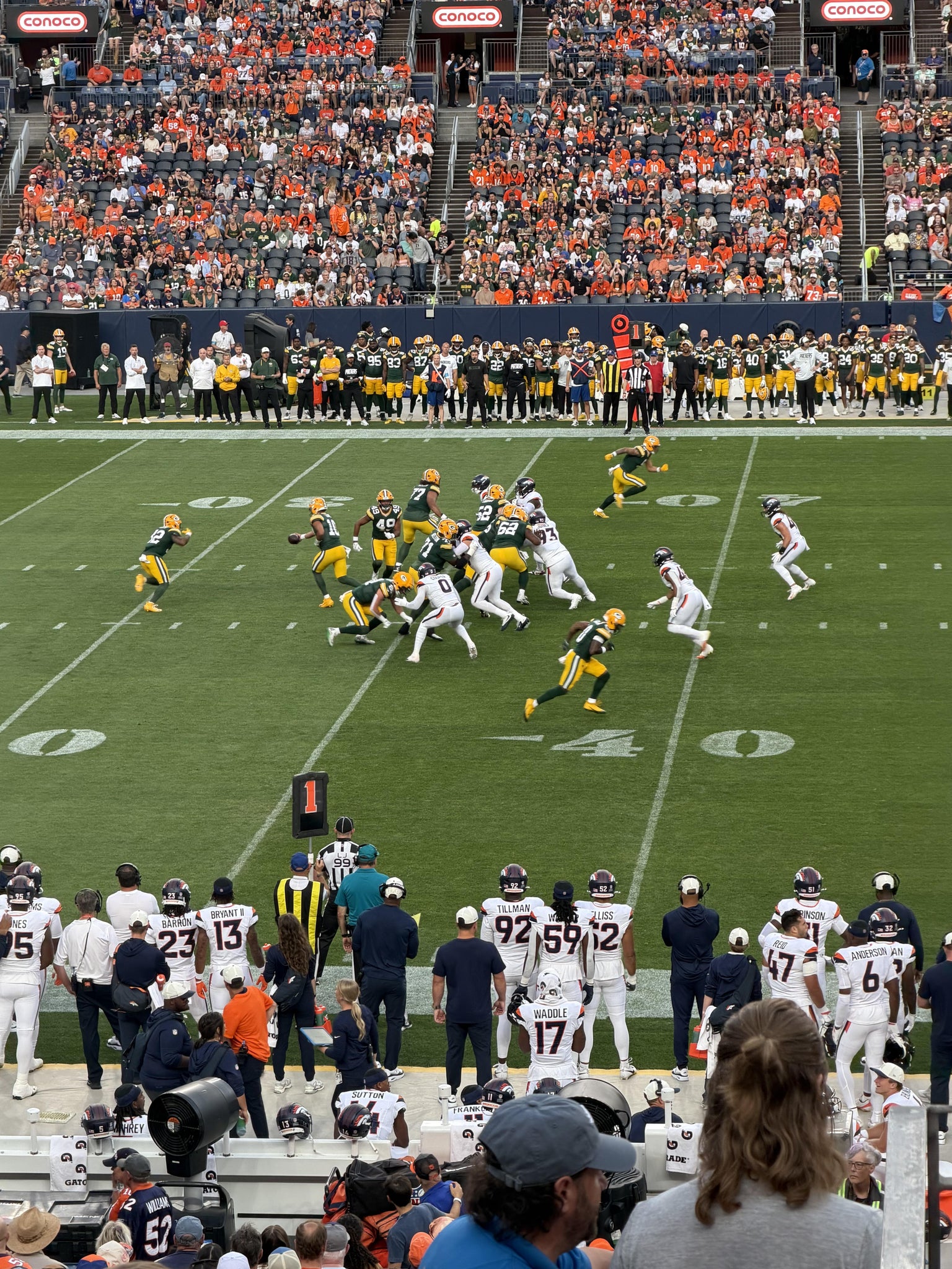 Real Fan View taken from Section 105 at Empower Field at Mile High by Anonymous User
