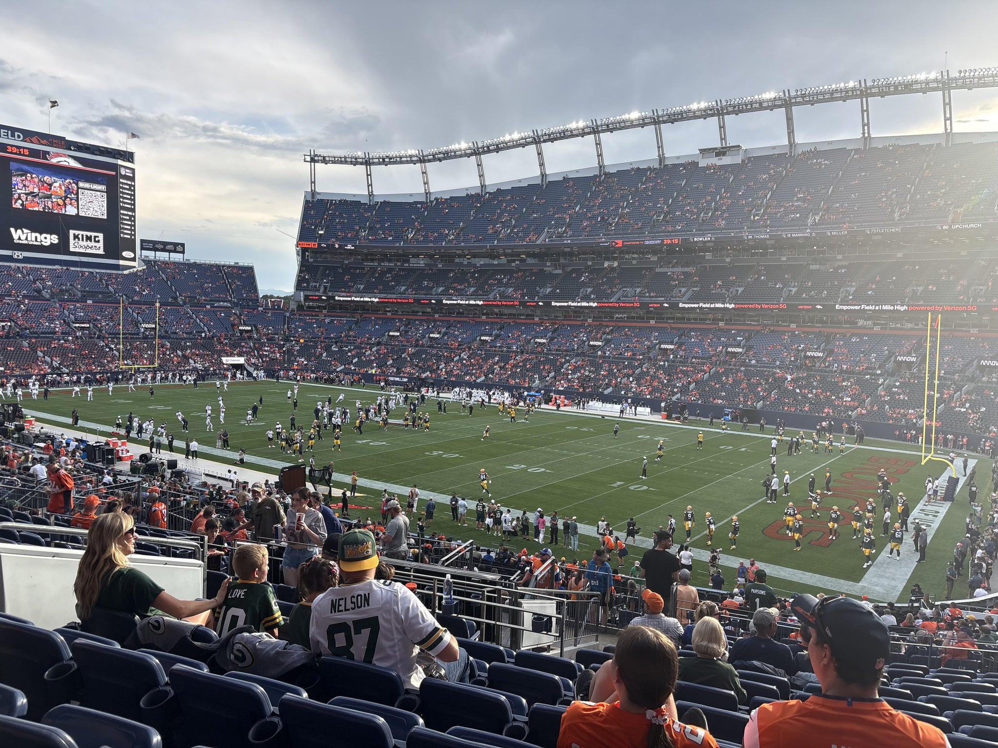 Real Fan View taken from Section 118 at Empower Field at Mile High by Eric C