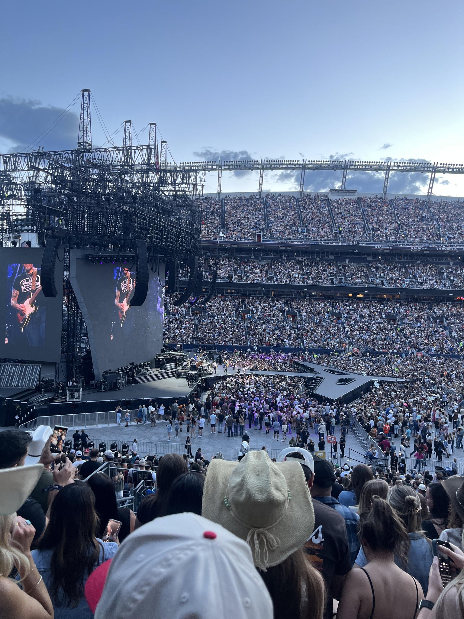 Real Fan View taken from Section 125 at Empower Field at Mile High by Anonymous User