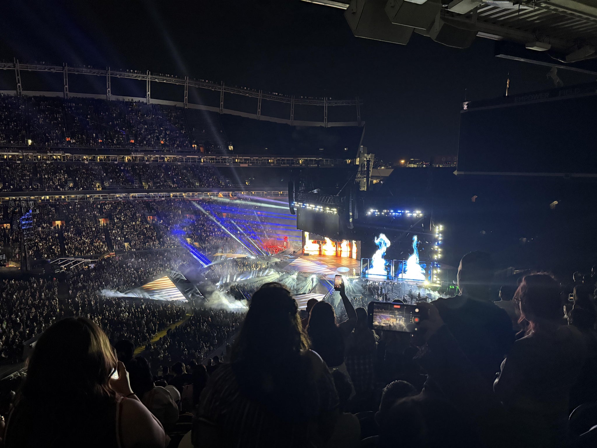 Real Fan View taken from Section 310 at Empower Field at Mile High by Mindy H