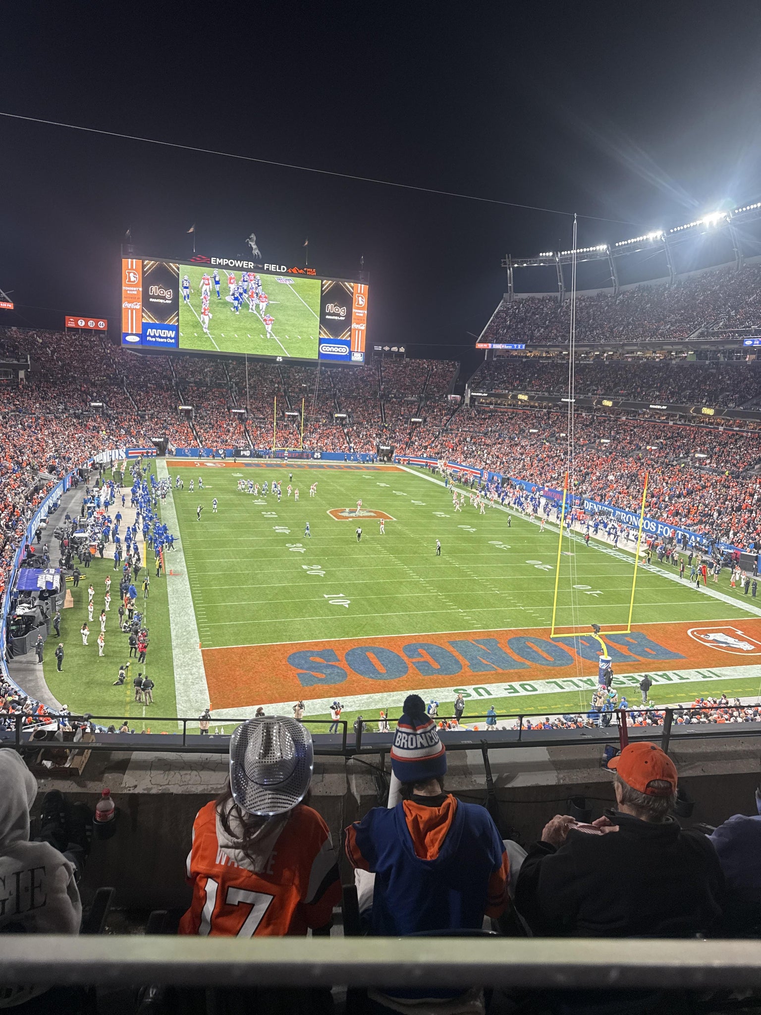 Real Fan View taken from Section 325 at Empower Field at Mile High by Jacob K