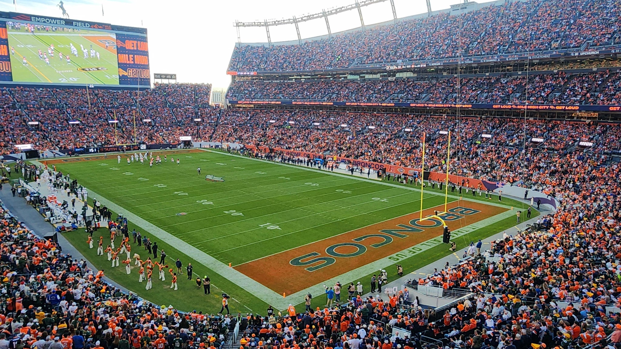 Real Fan View taken from Section 328 at Empower Field at Mile High by Jack H