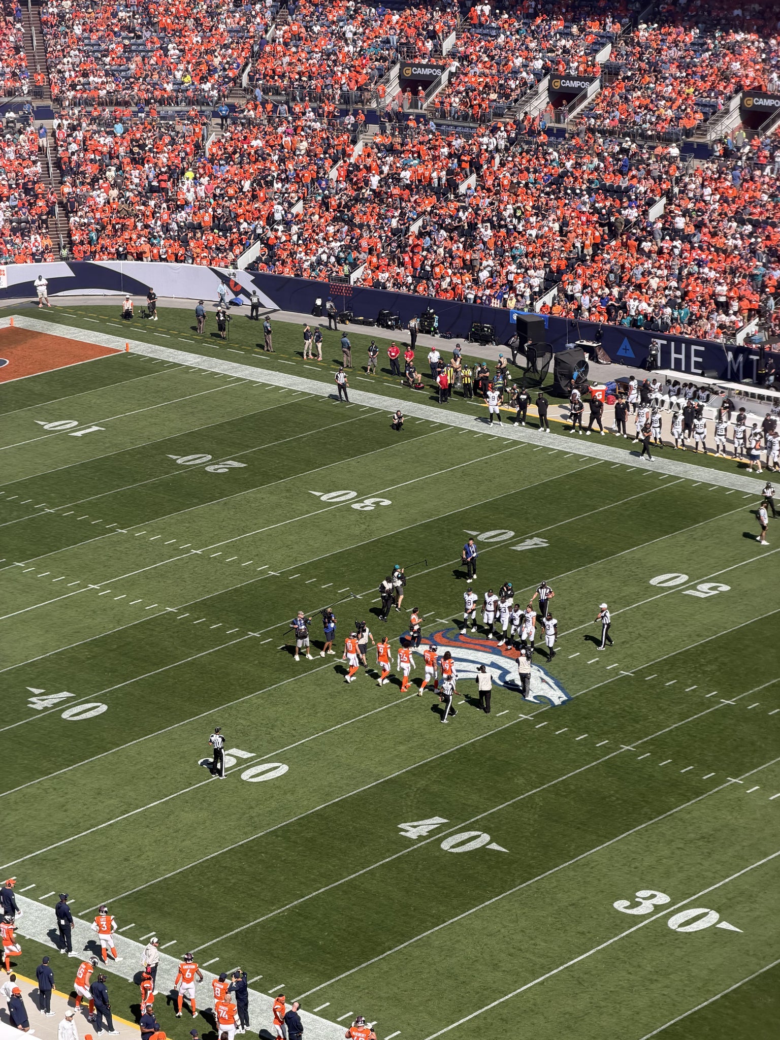 Real Fan View taken from Section 502 at Empower Field at Mile High by Alexis M