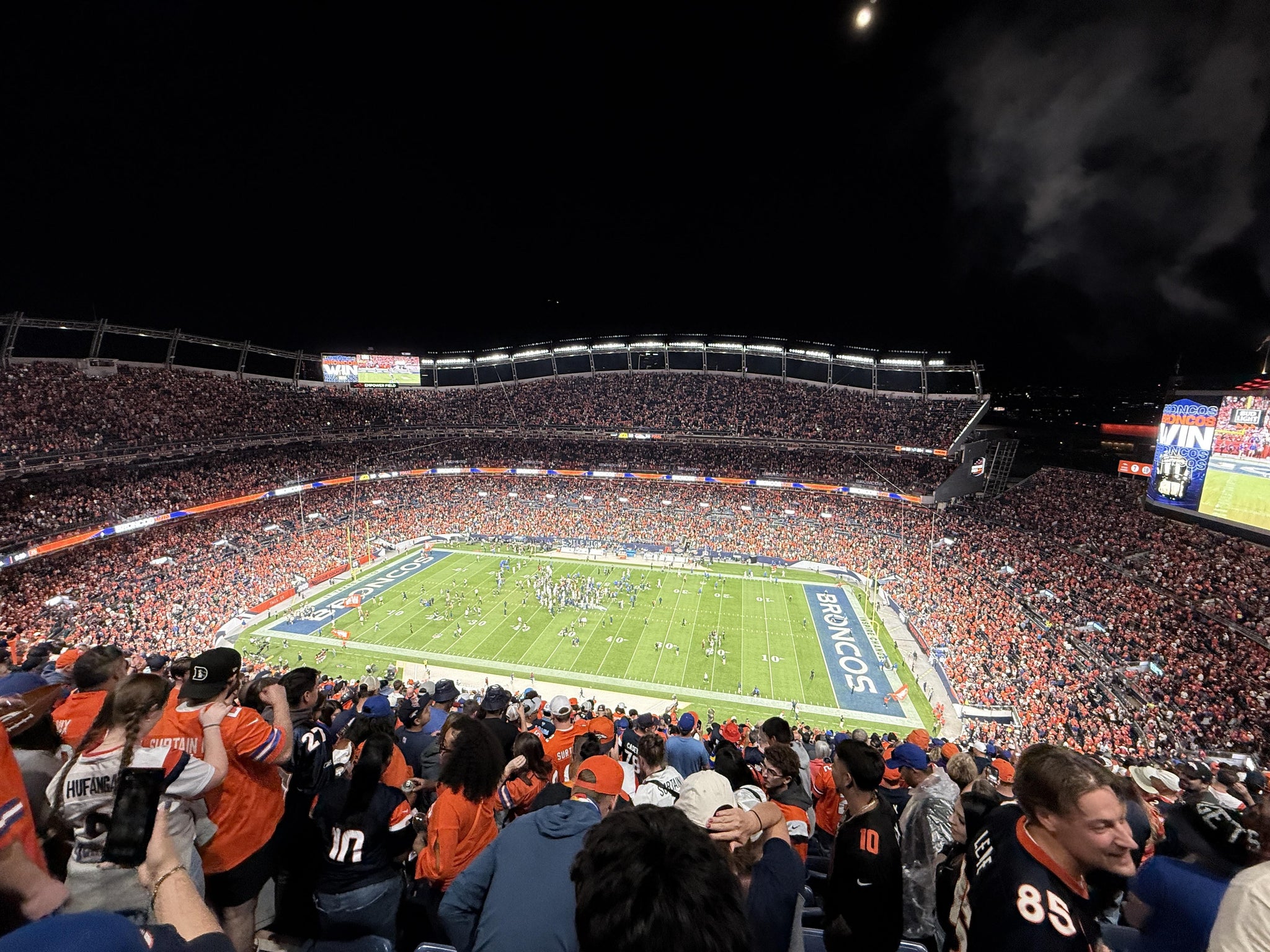 Real Fan View taken from Section 505 at Empower Field at Mile High by Dale S