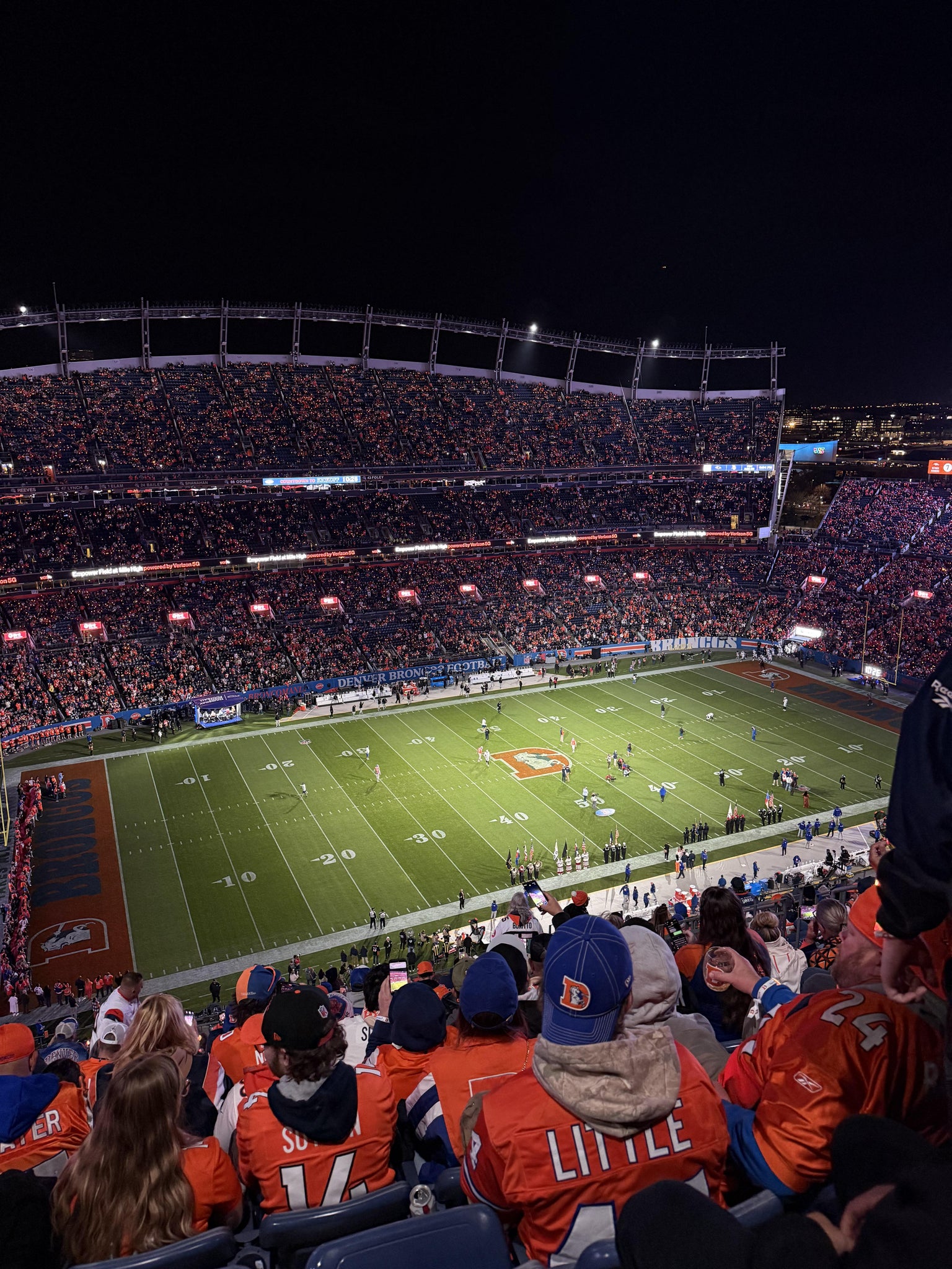 Real Fan View taken from Section 512 at Empower Field at Mile High by Catie M