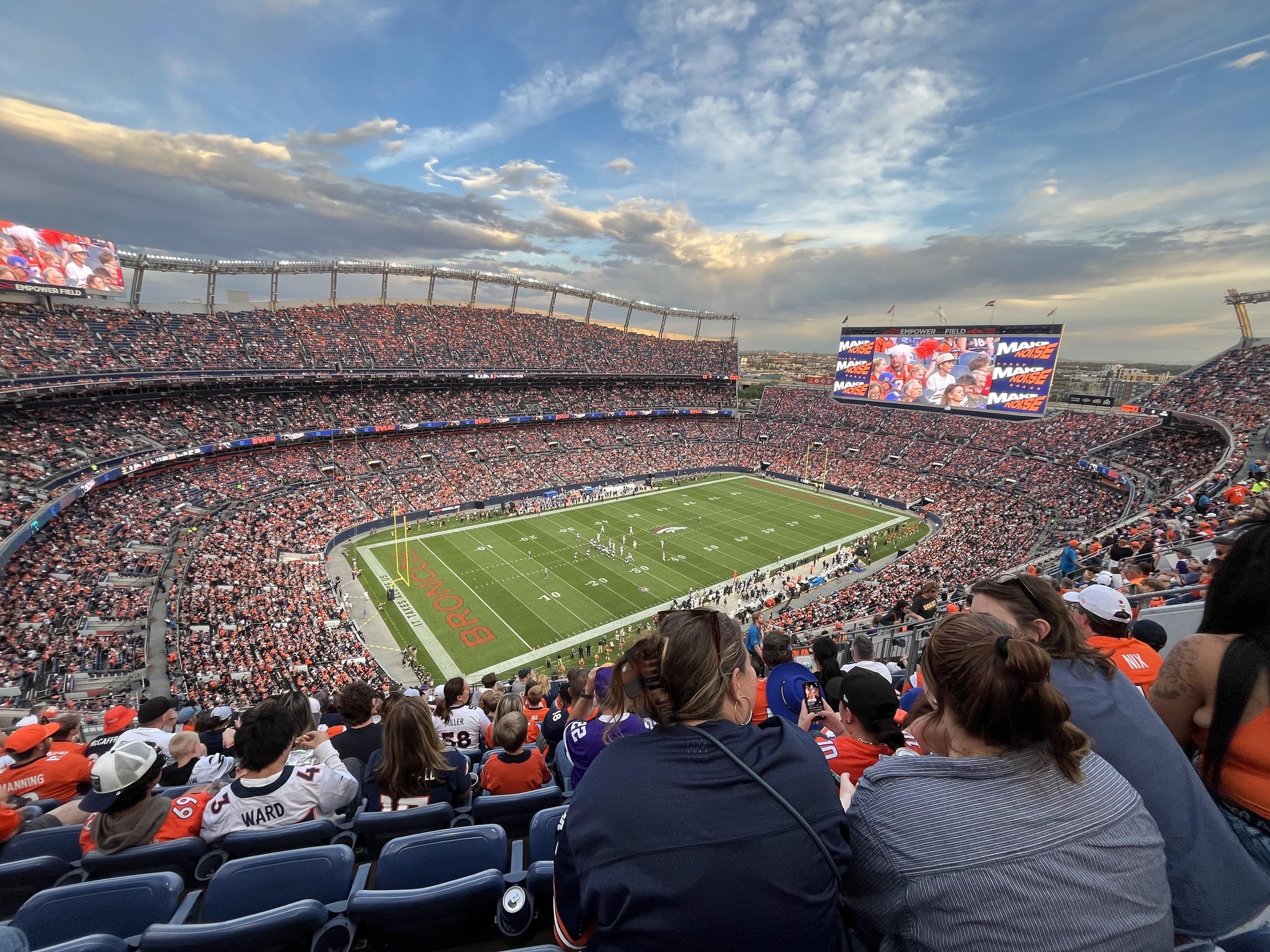 Real Fan View taken from Section 514 at Empower Field at Mile High by Ashton H