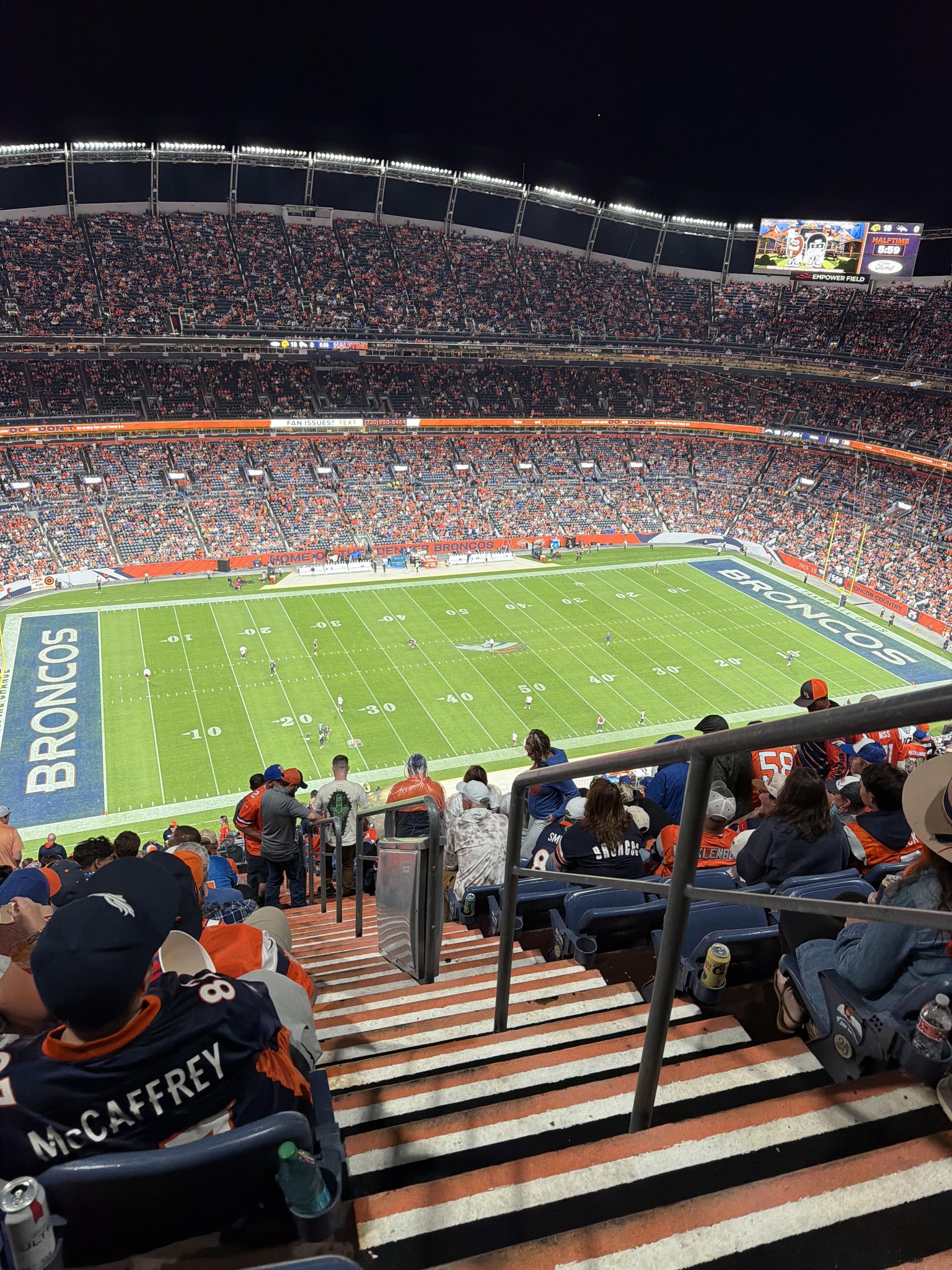 Real Fan View taken from Section 538 at Empower Field at Mile High by Kyle B